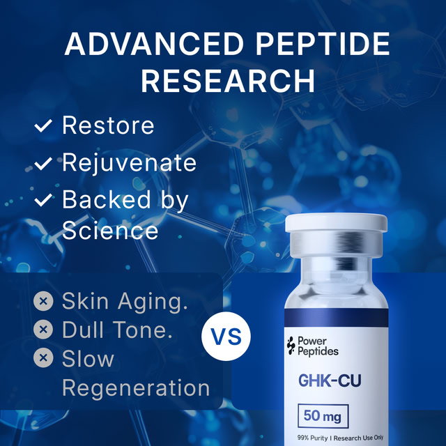 Power Peptides US Facebook ad: Study Skin Structure & Recovery