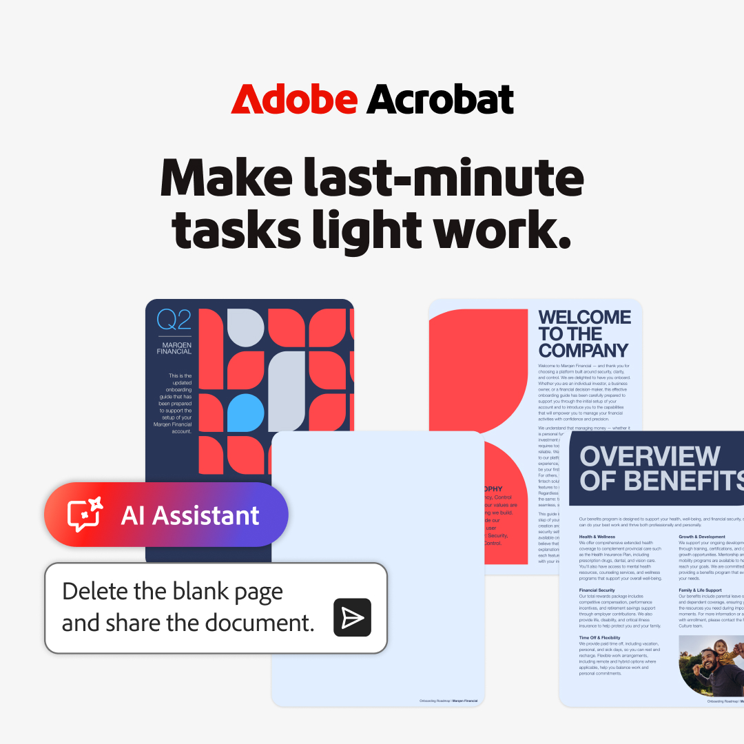 Adobe Acrobat Facebook ad