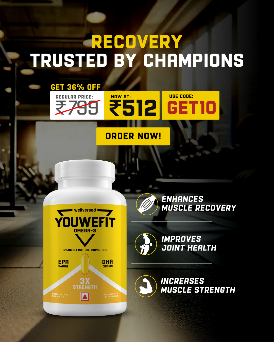 Youwefit - Wellversed Brand Facebook ad
