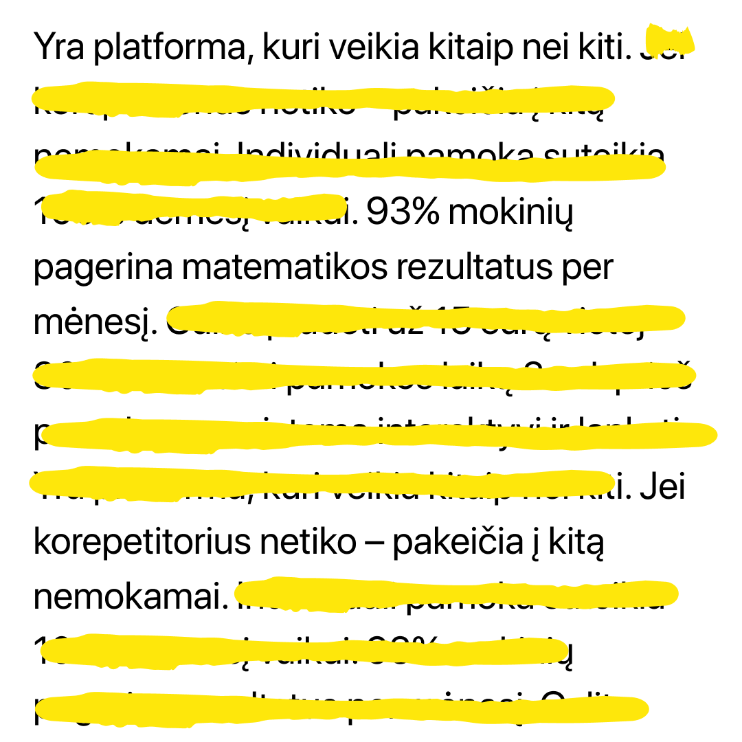 Matematikos korepetitorius Arnas Facebook ad: Išankstinė registracija