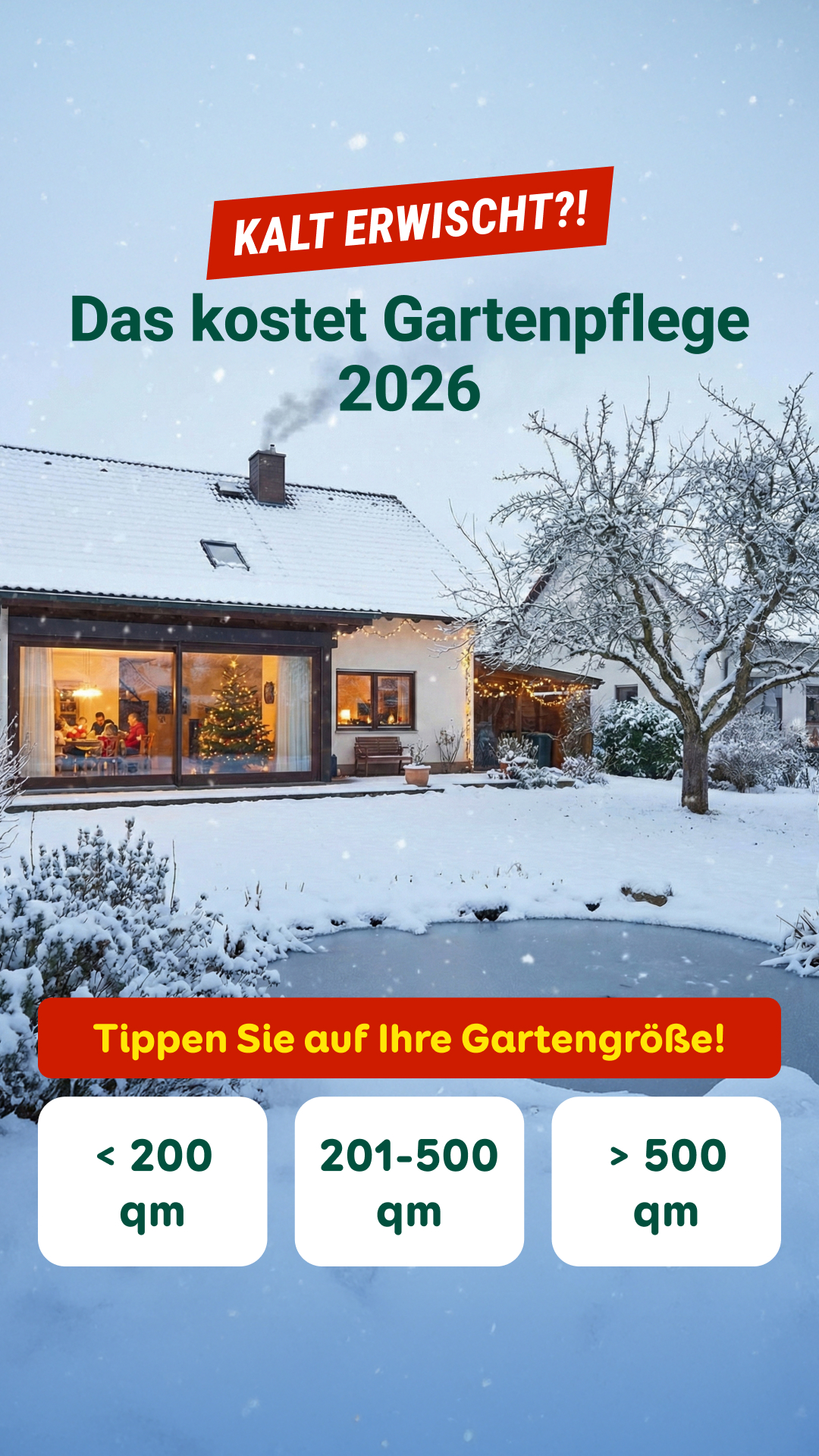 Aroundhome - Garten- & Landschaftsbau Facebook ad from Mar 2, 2026