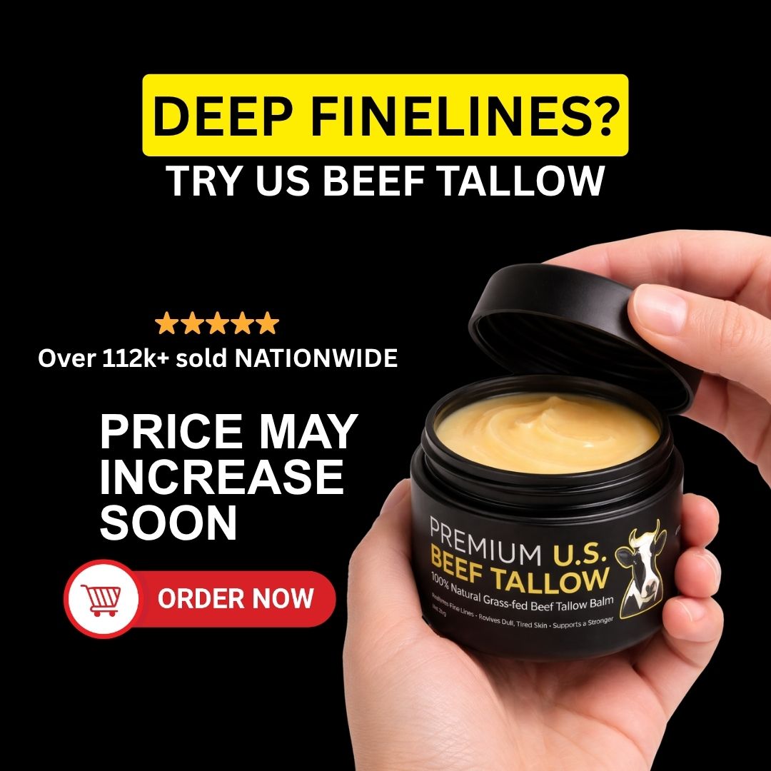 Premium US Beef Tallow Facebook ad: SALES END AT 11:59PM HURRY!