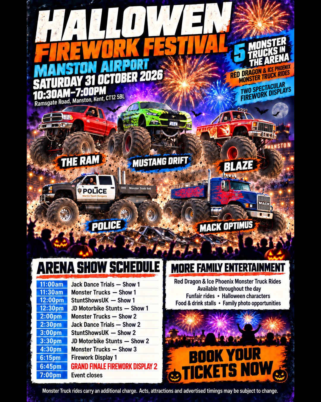 RA Monster Events  Facebook ad