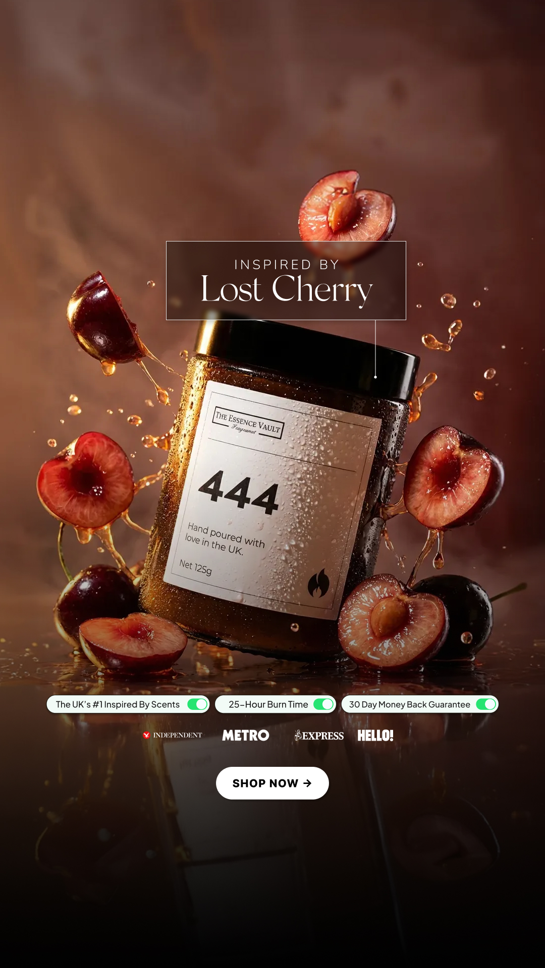 The Essence Vault Facebook ad
