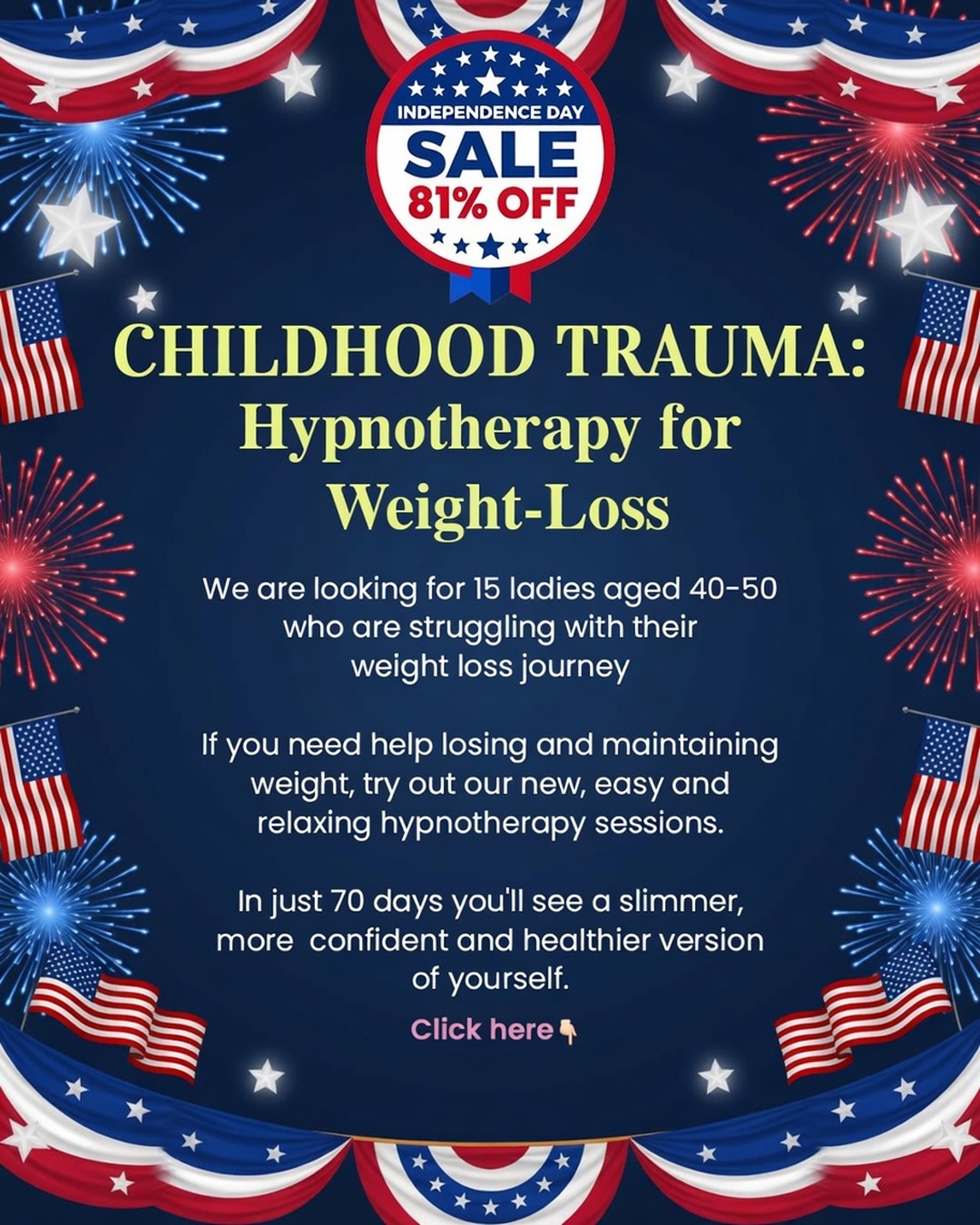 Hypnozio: power of hypnotherapy Facebook ad