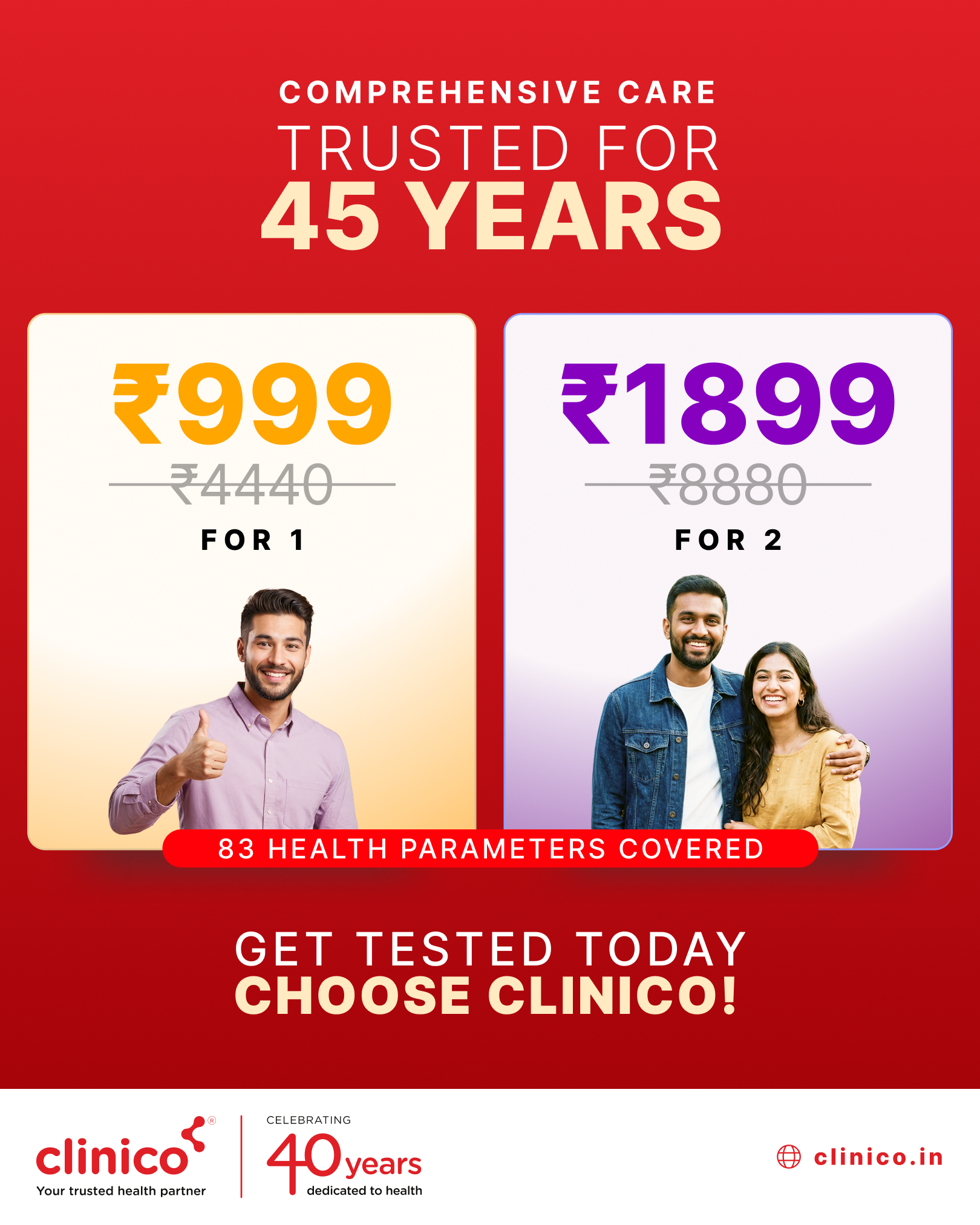 Clinico Facebook ad