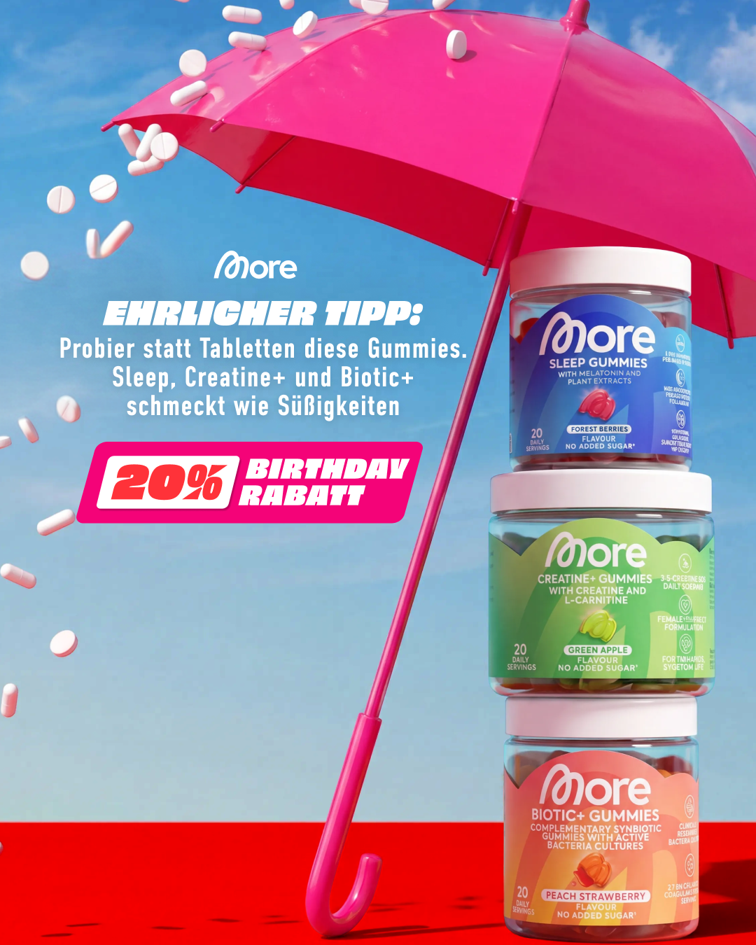 MORE Nutrition Facebook ad
