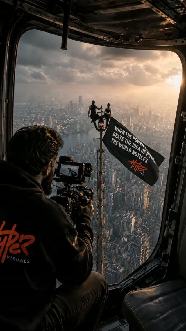 Hyper Visuals Facebook ad: The biggest ideas don't just travel far.