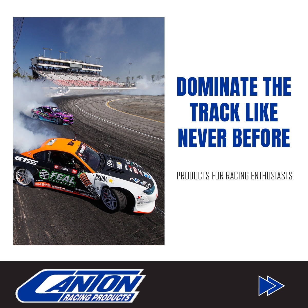 Motorsports Videos Facebook ad: Ready to dominate the track?