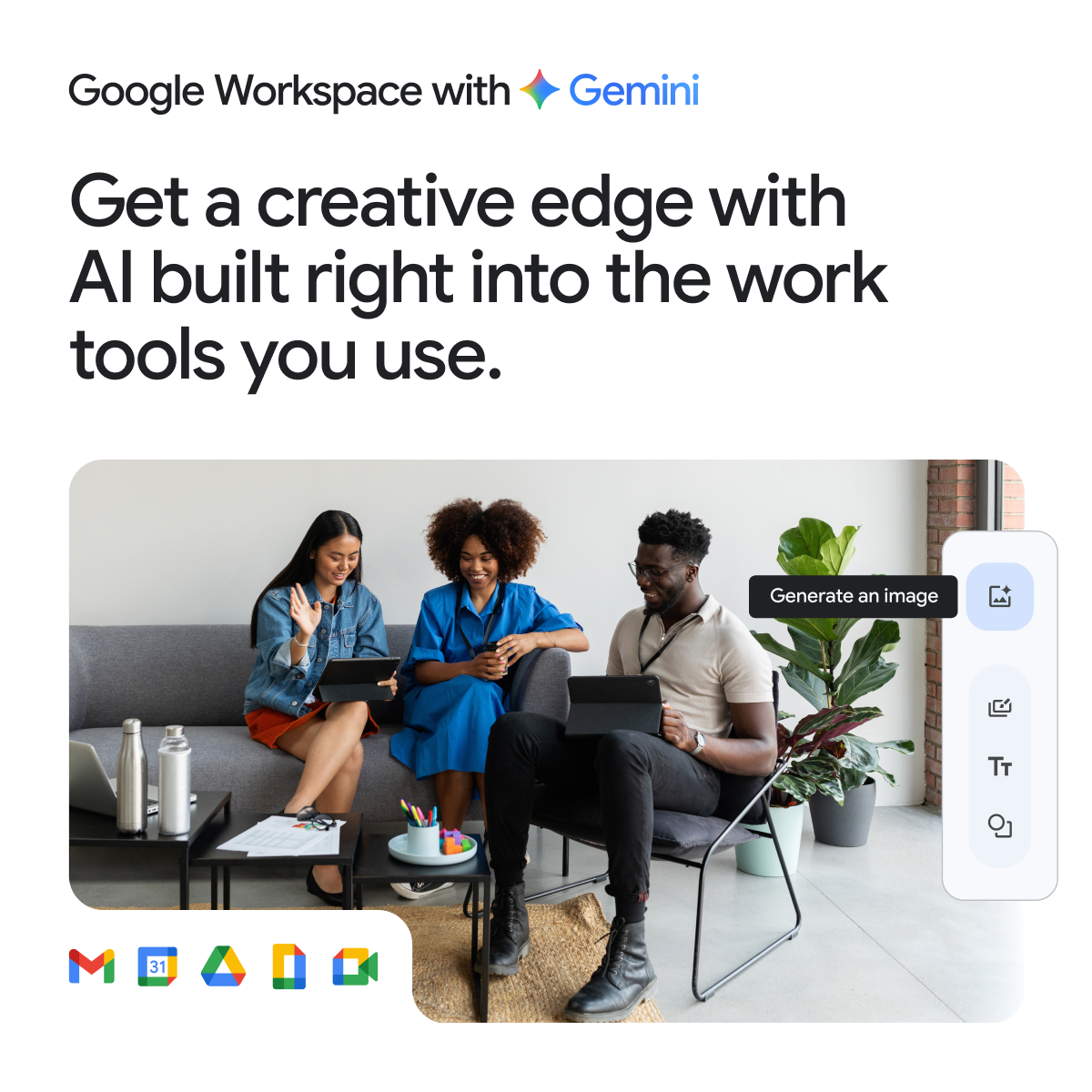 Google Workspace Facebook ad