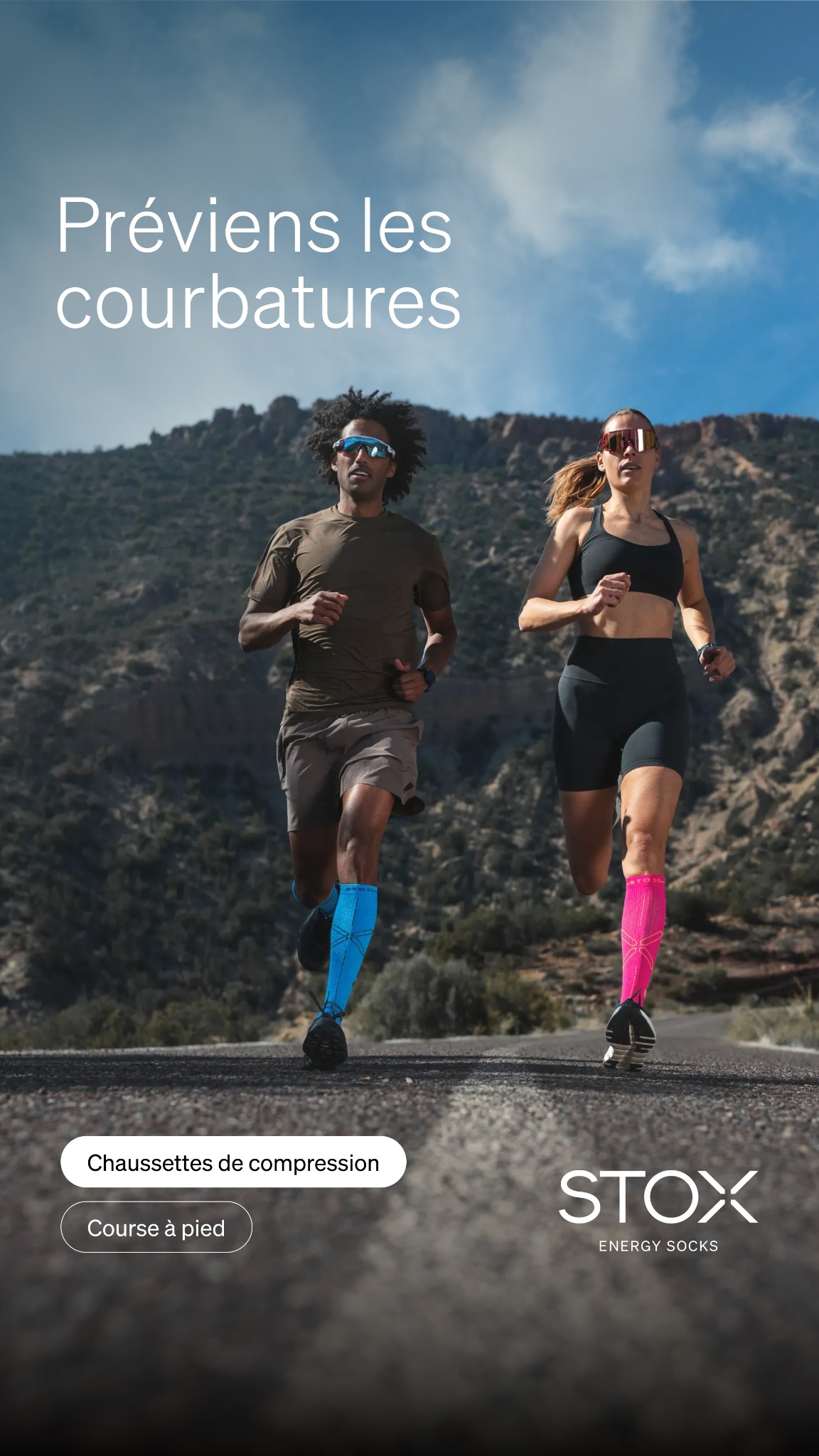 STOX Energy Socks Facebook ad