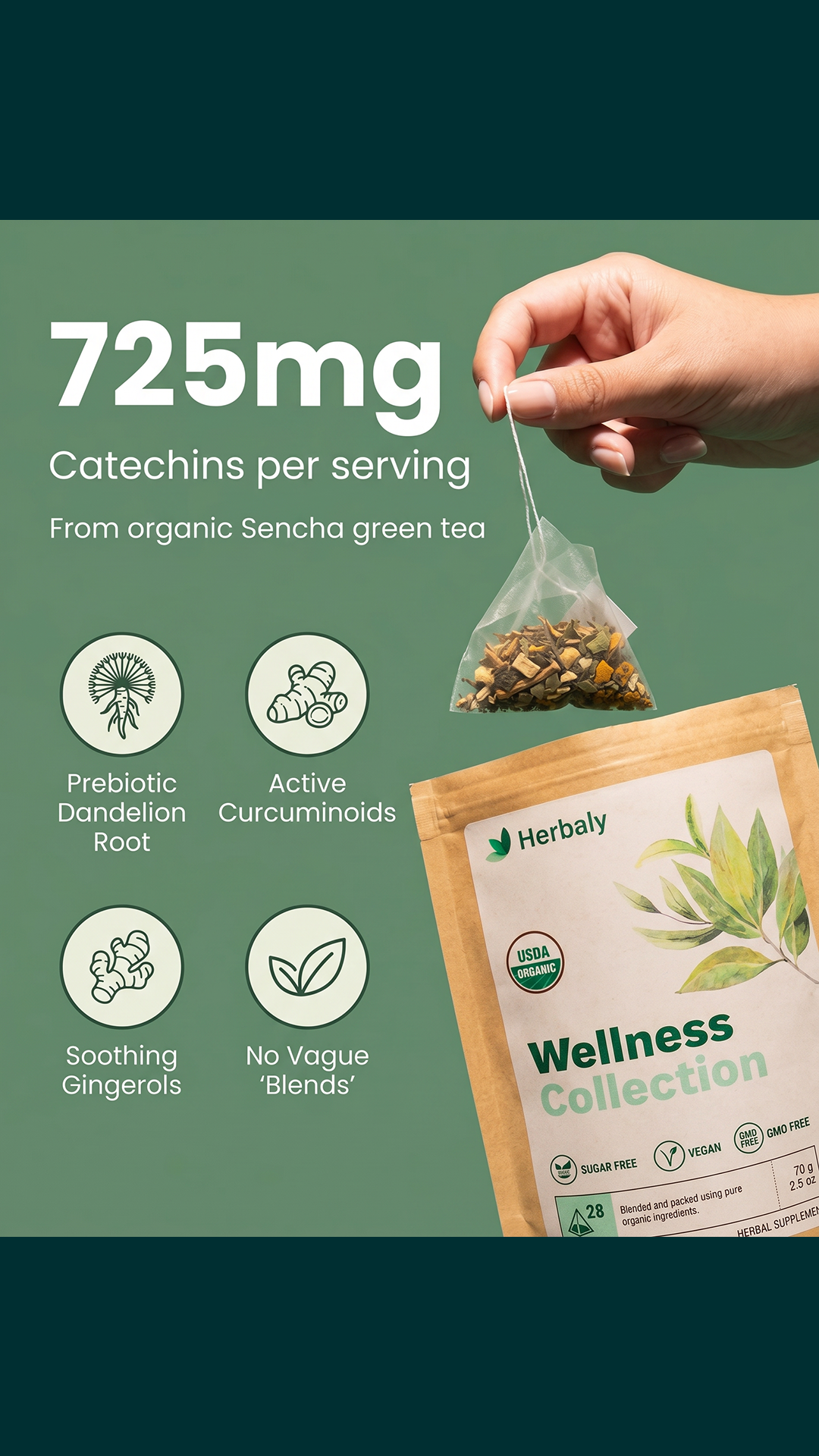 Herbaly Facebook ad