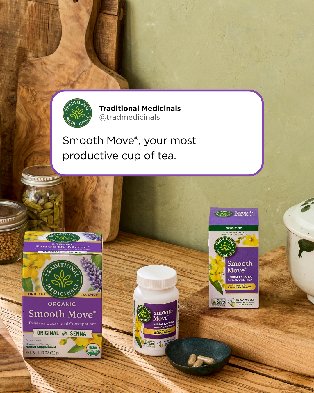 Traditional Medicinals Facebook ad
