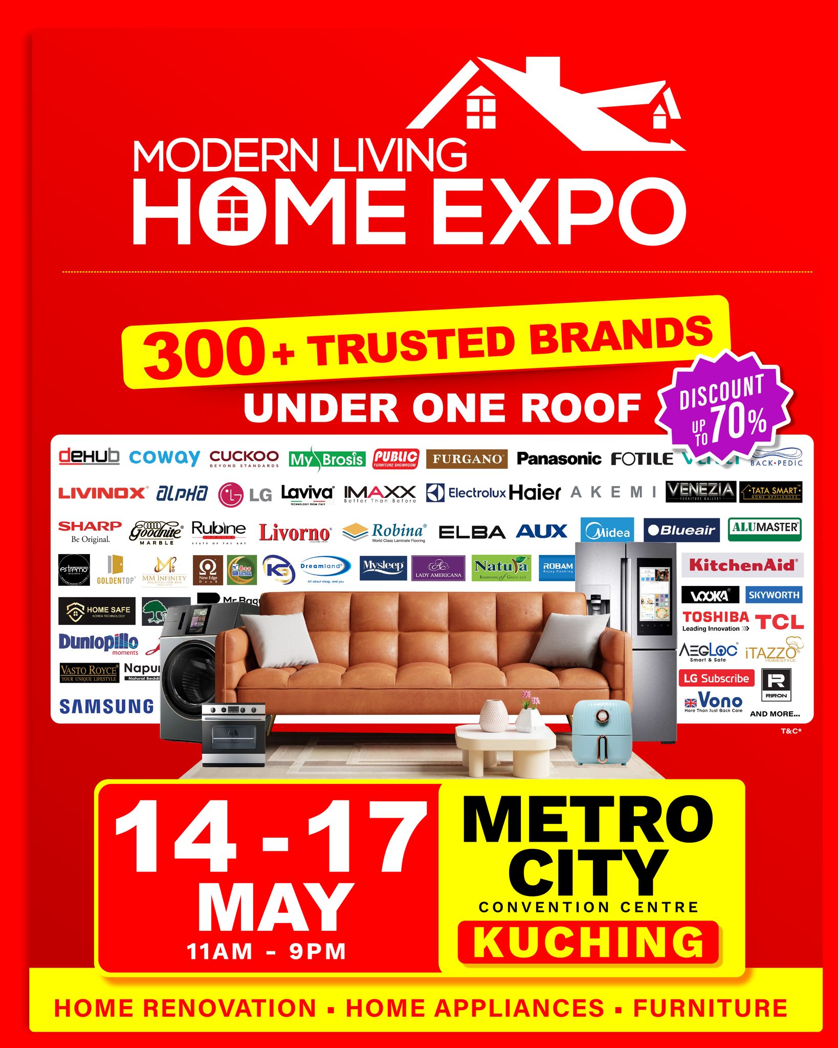 Modern Living Home Expo Facebook ad