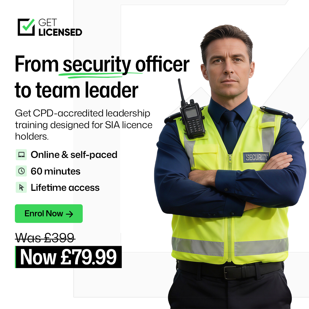 GET LICENSED Facebook ad: Was £399, Now Just £79.99