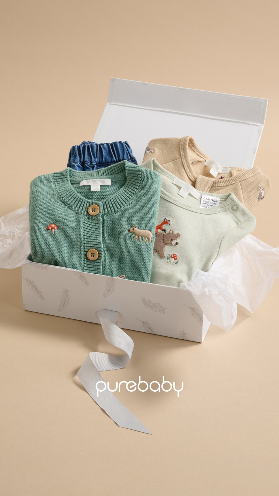 Purebaby Facebook ad