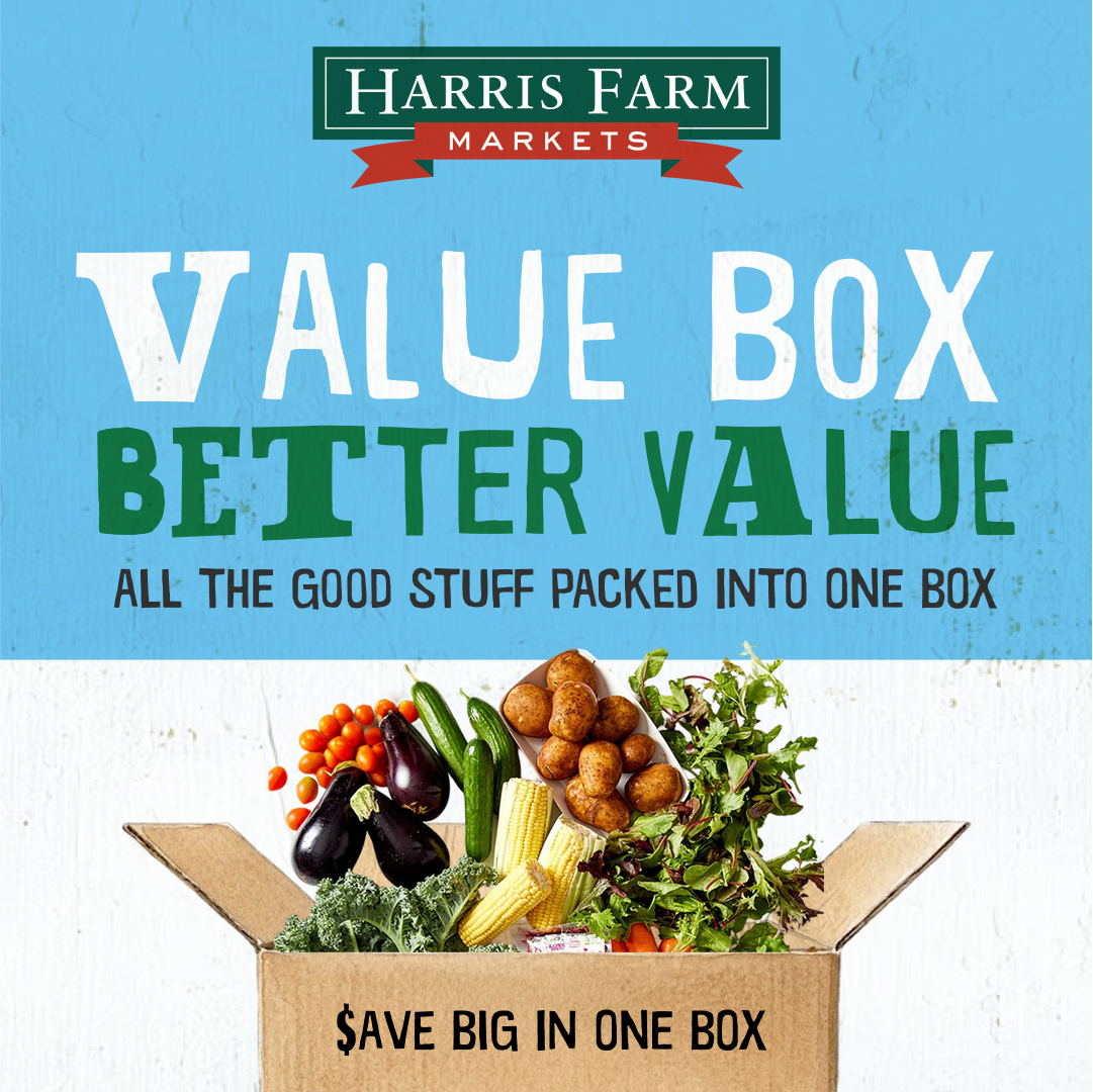 Harris Farm Markets Facebook ad: There’s a box or bundle for everyone this…