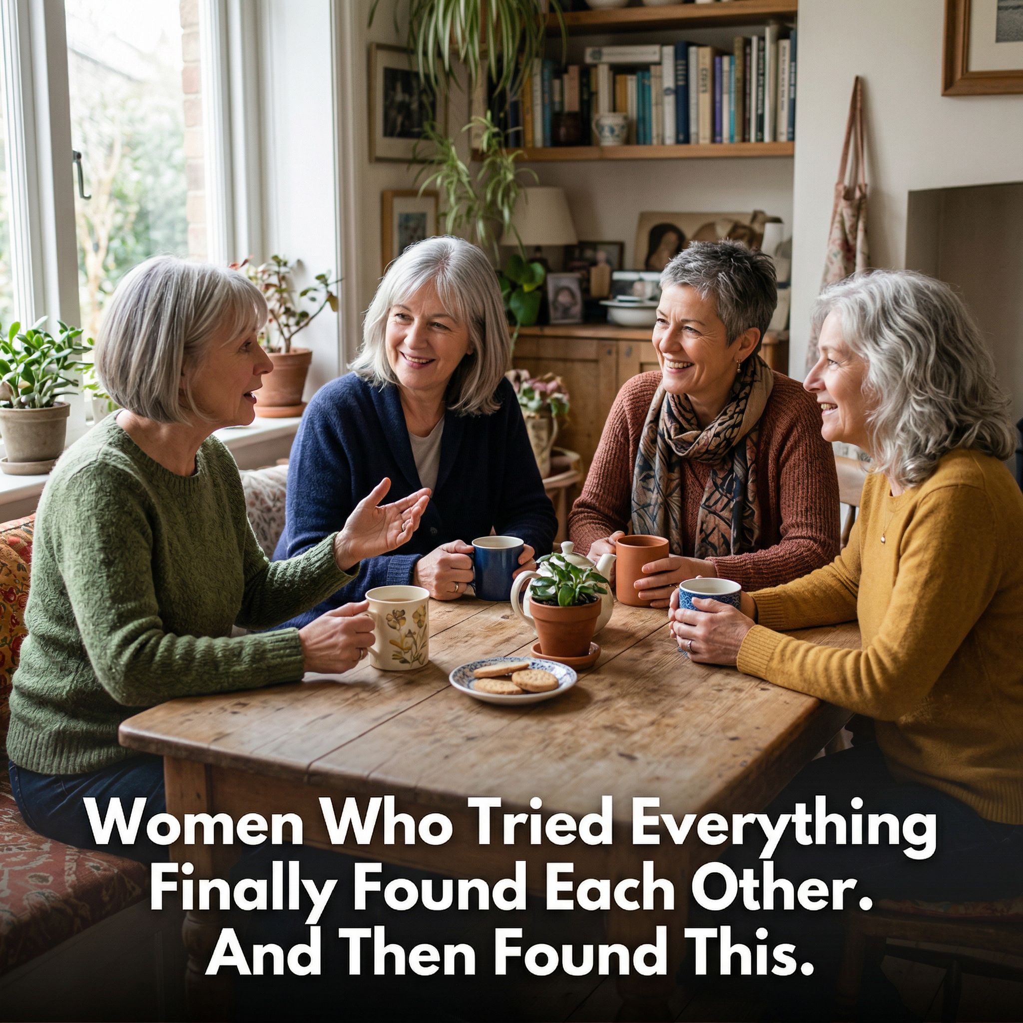 Vono Labs Facebook ad: Women Who Tried Everything Finally Found Each Other. And…