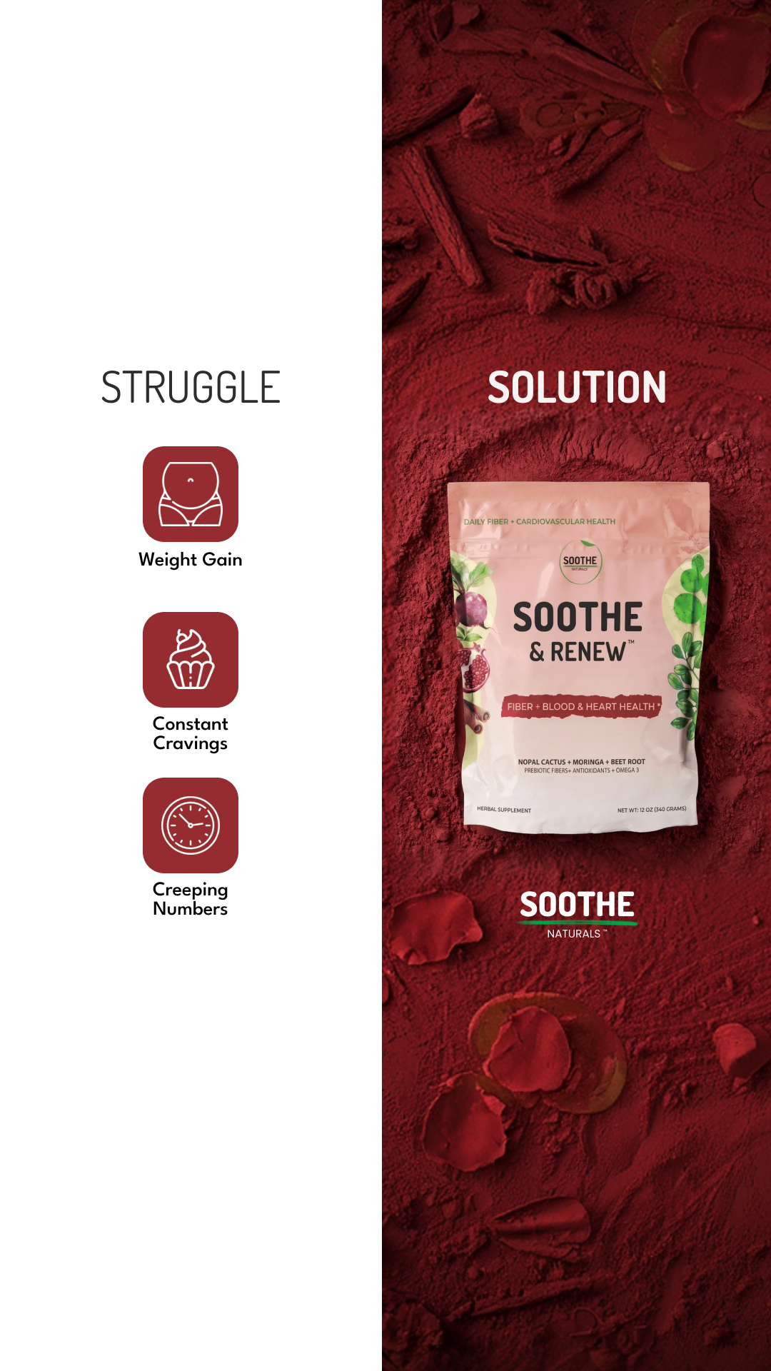 Soothe Naturals Facebook ad