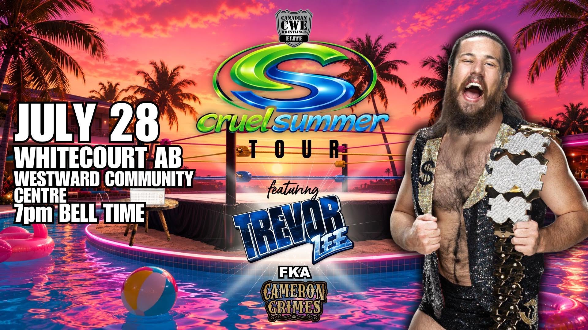 Canadian Wrestling's Elite Facebook ad