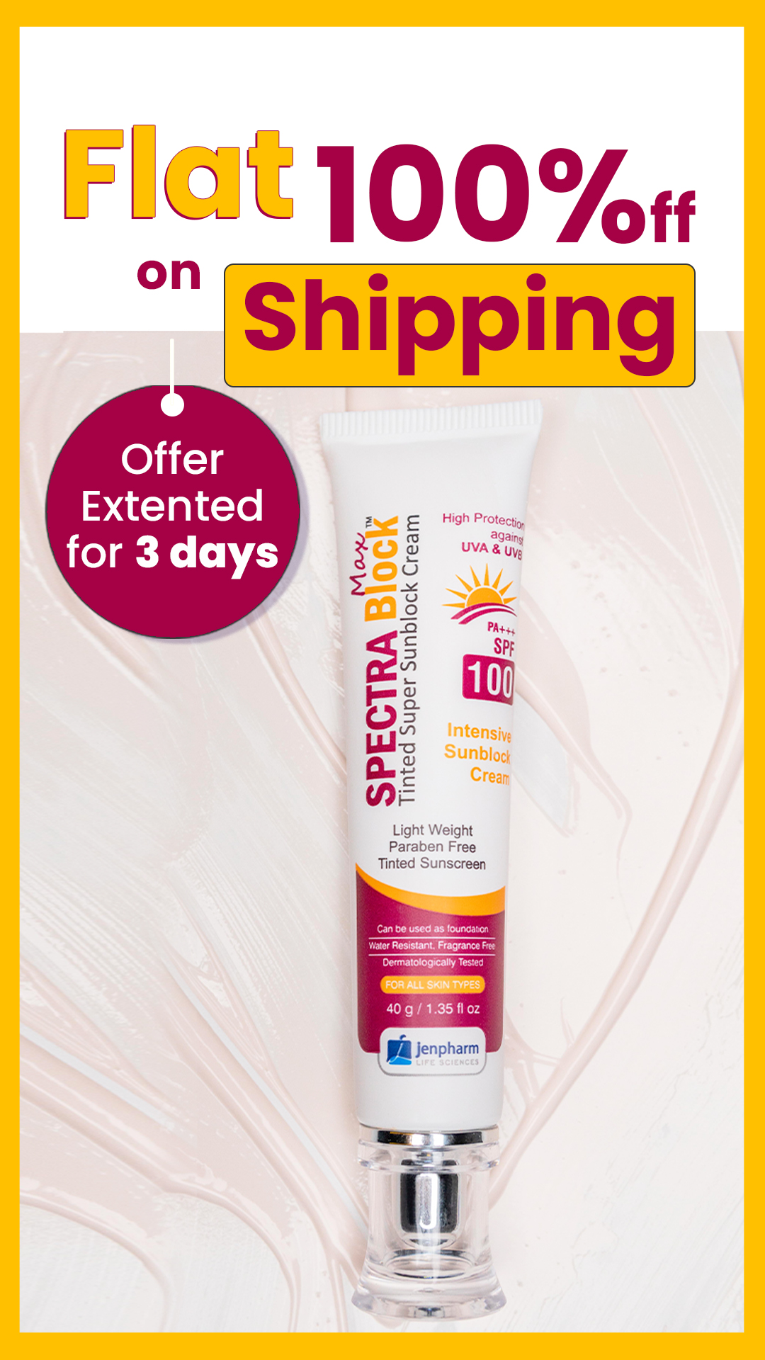 Jenpharm Life Sciences Facebook ad