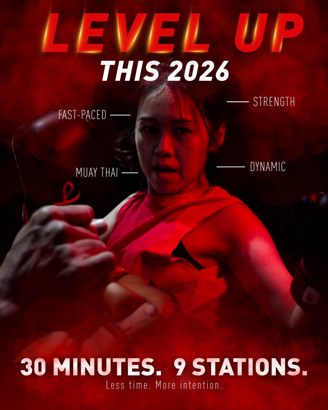 Fight Zone Facebook ad: FREE Muay Thai HIIT @ AMK
