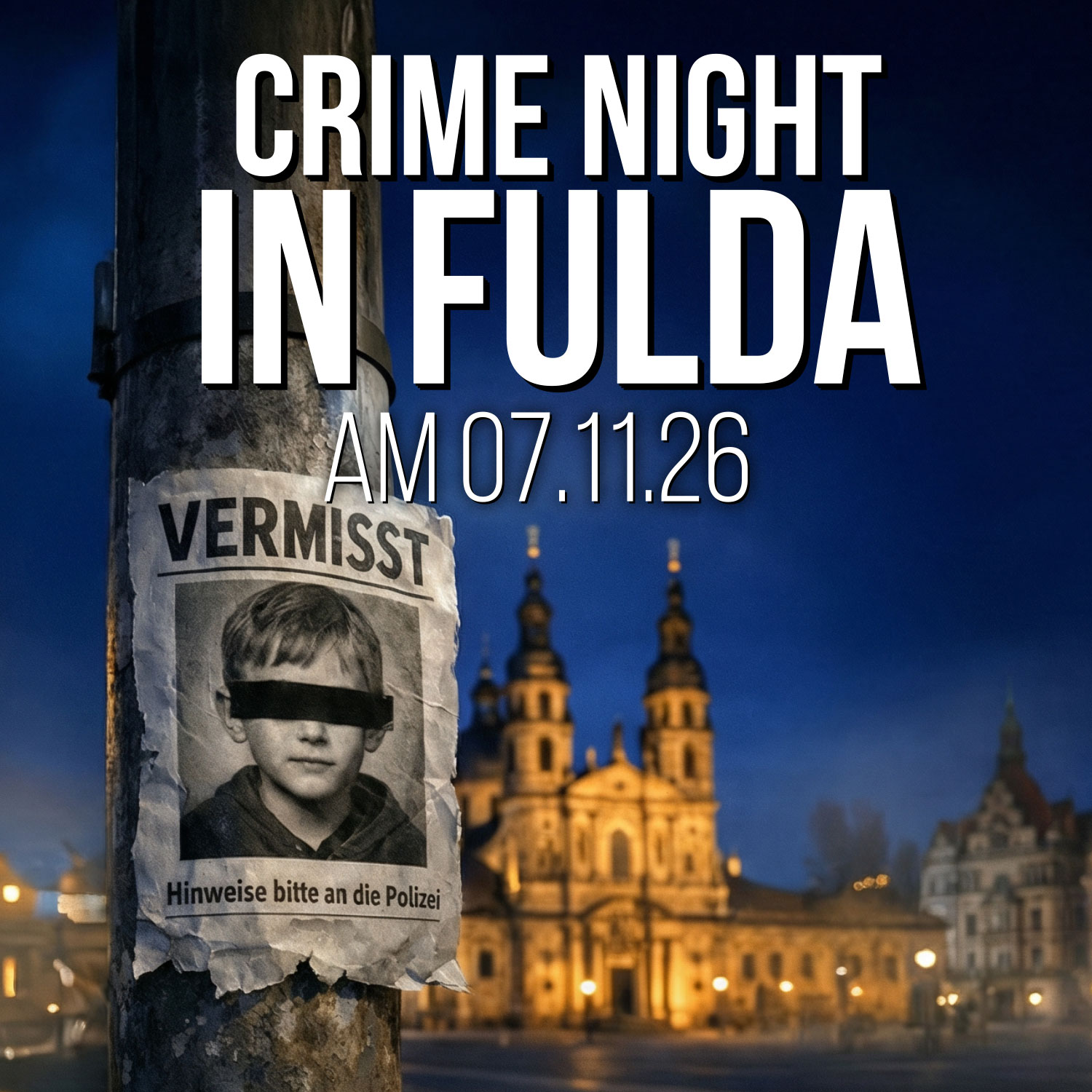 Dreamlight Events Facebook ad: True Crime Night in Fulda