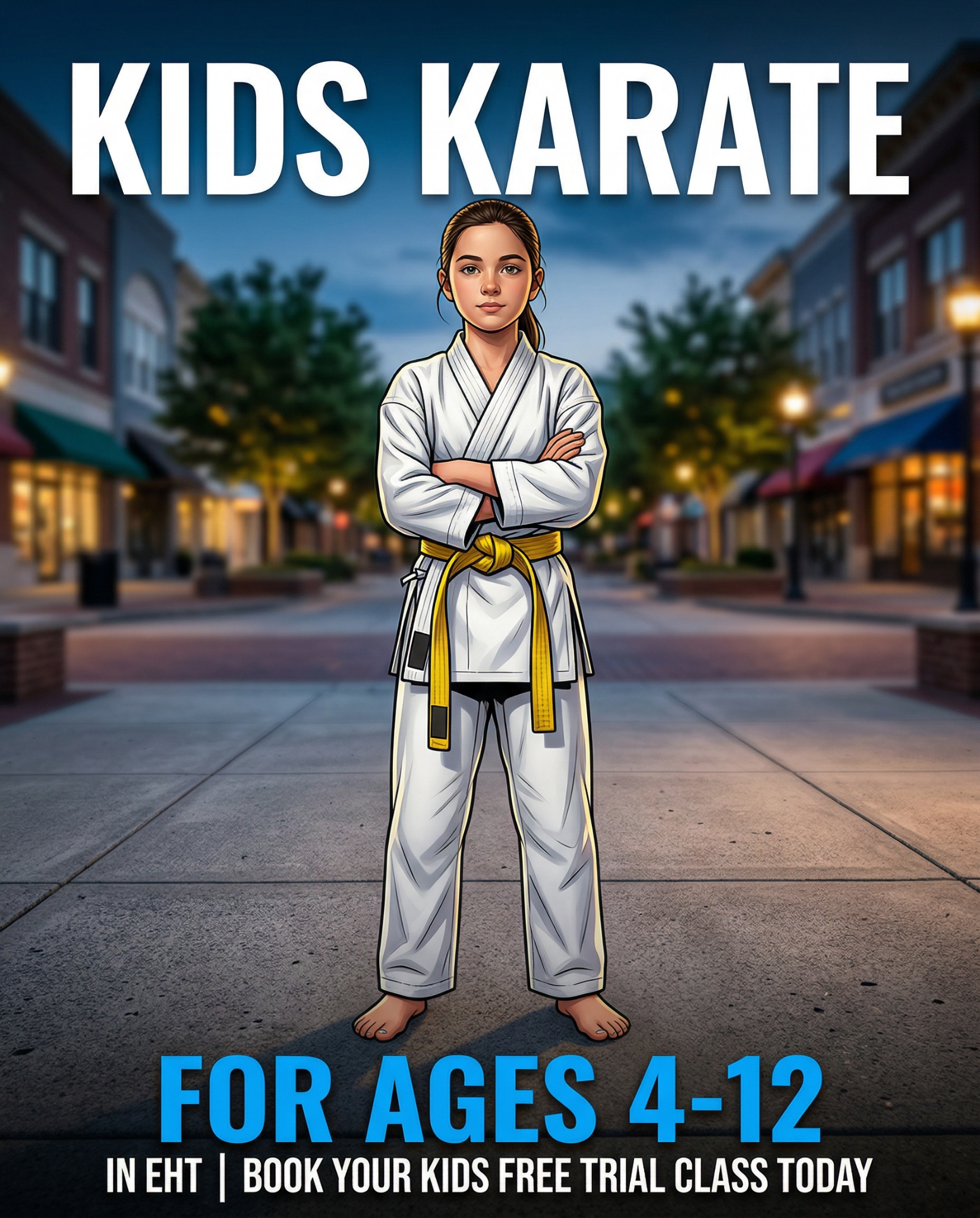 Modesto's Karate Academies -Egg Harbor Township, NJ Facebook ad: Free Kids Karate Class in Egg Harbor Township