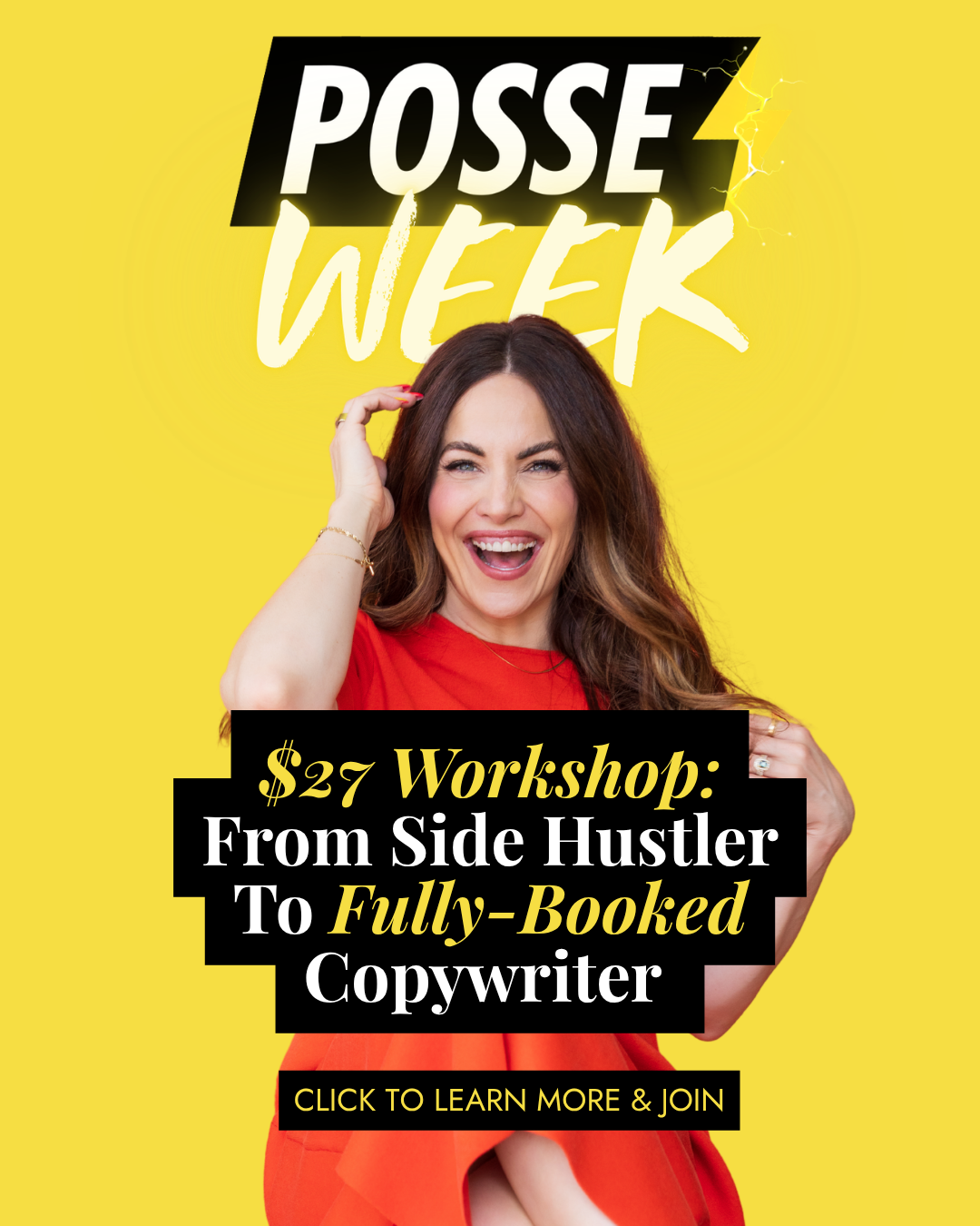 Alex Cattoni & The Copy Posse Facebook ad