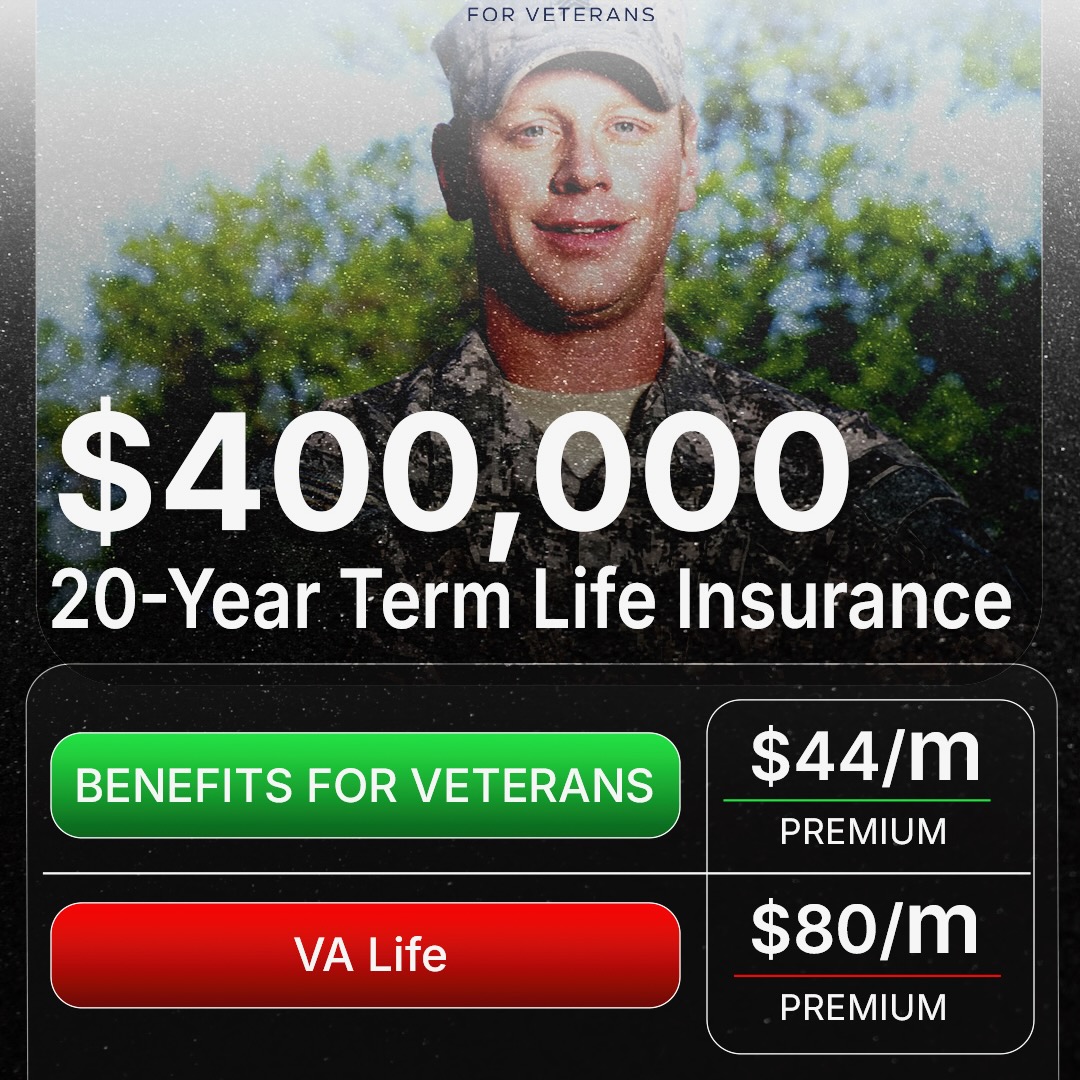 Benefits for Veterans Facebook ad