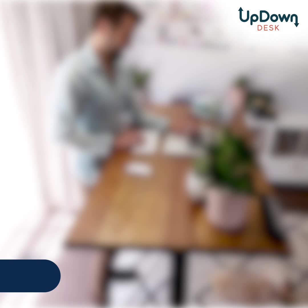 UpDown Desk Facebook ad: New Chrome PRO+ Standing Desk