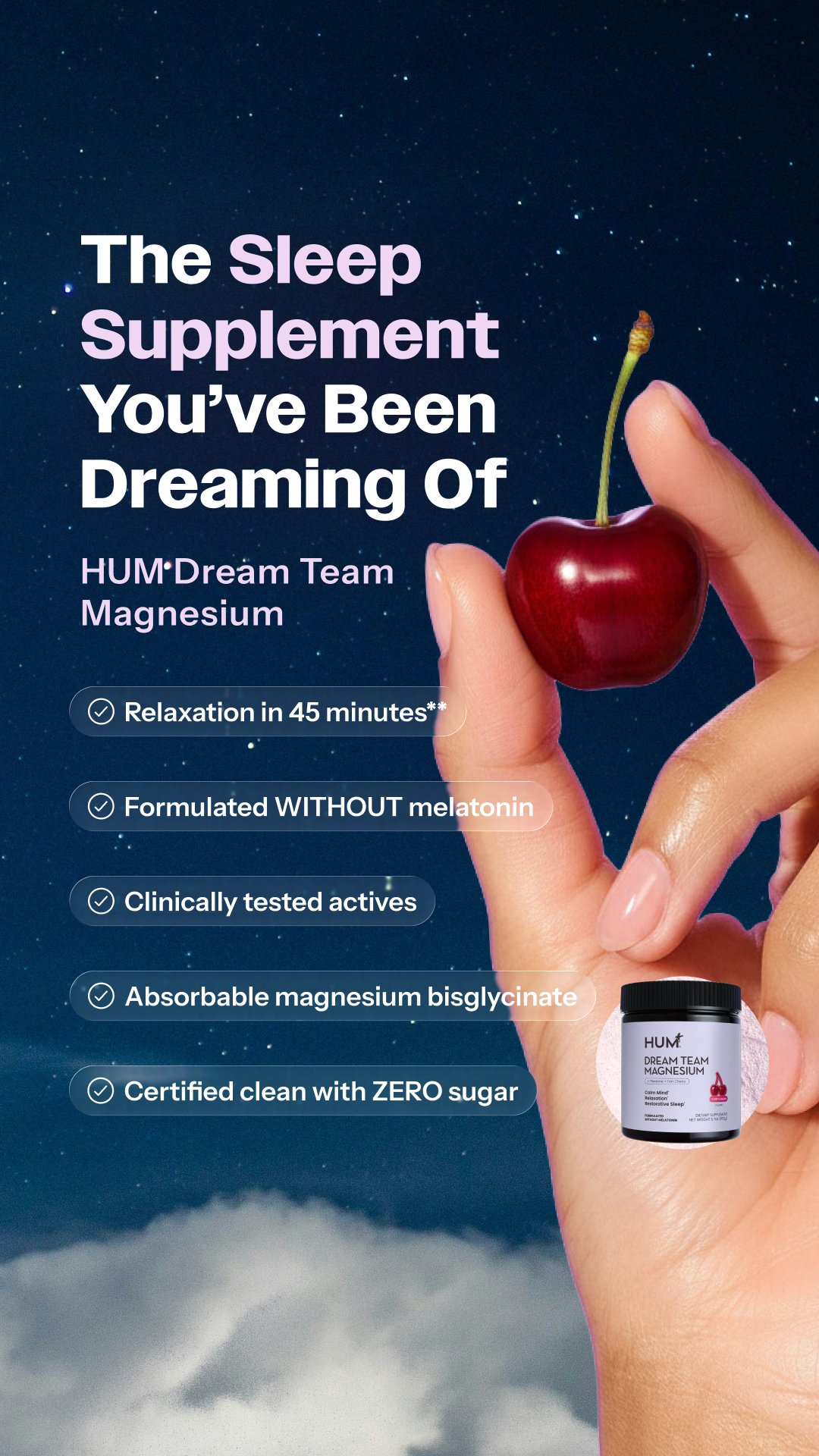 HUM Nutrition Facebook ad