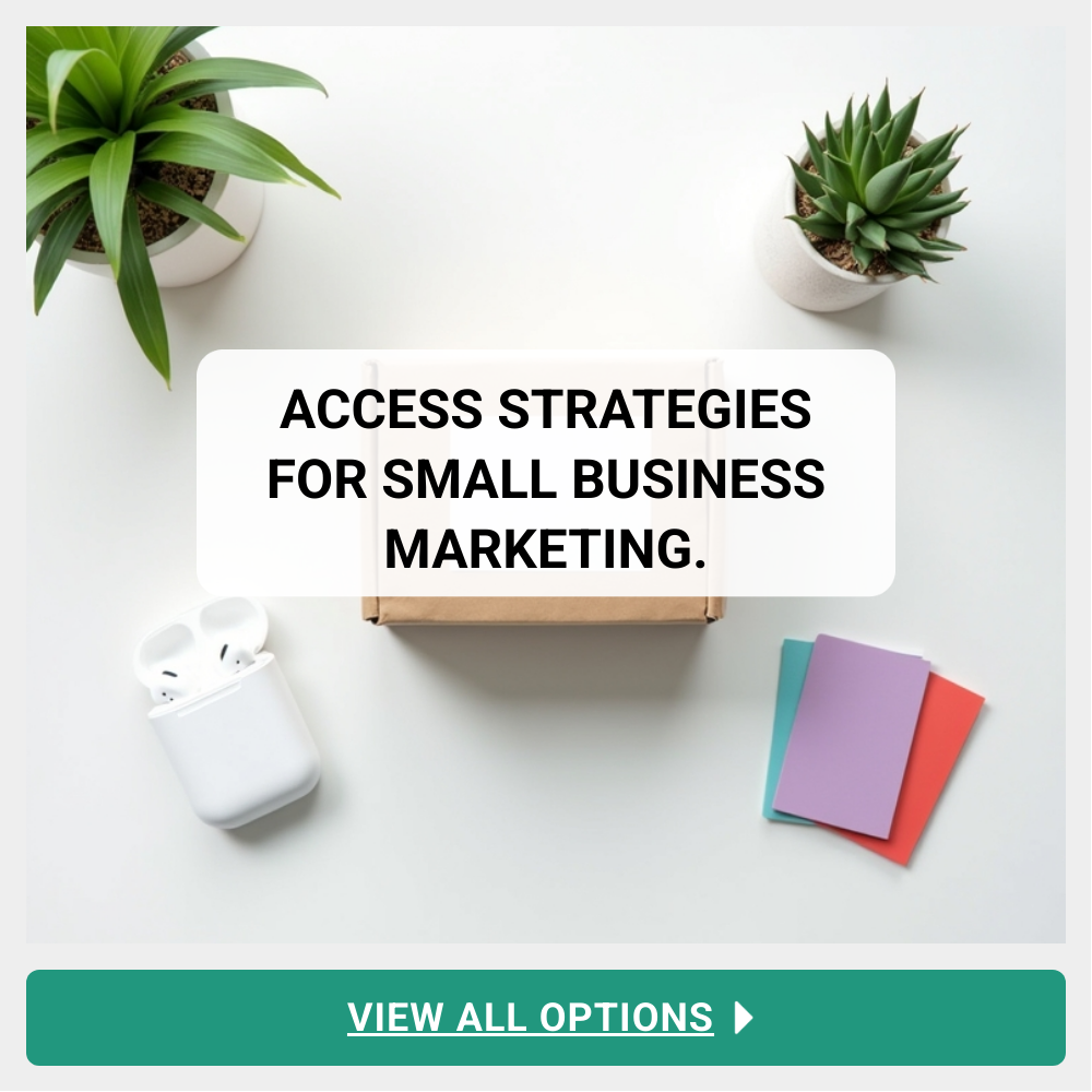 Info Paragon Alpha Facebook ad: Small Business Marketing.