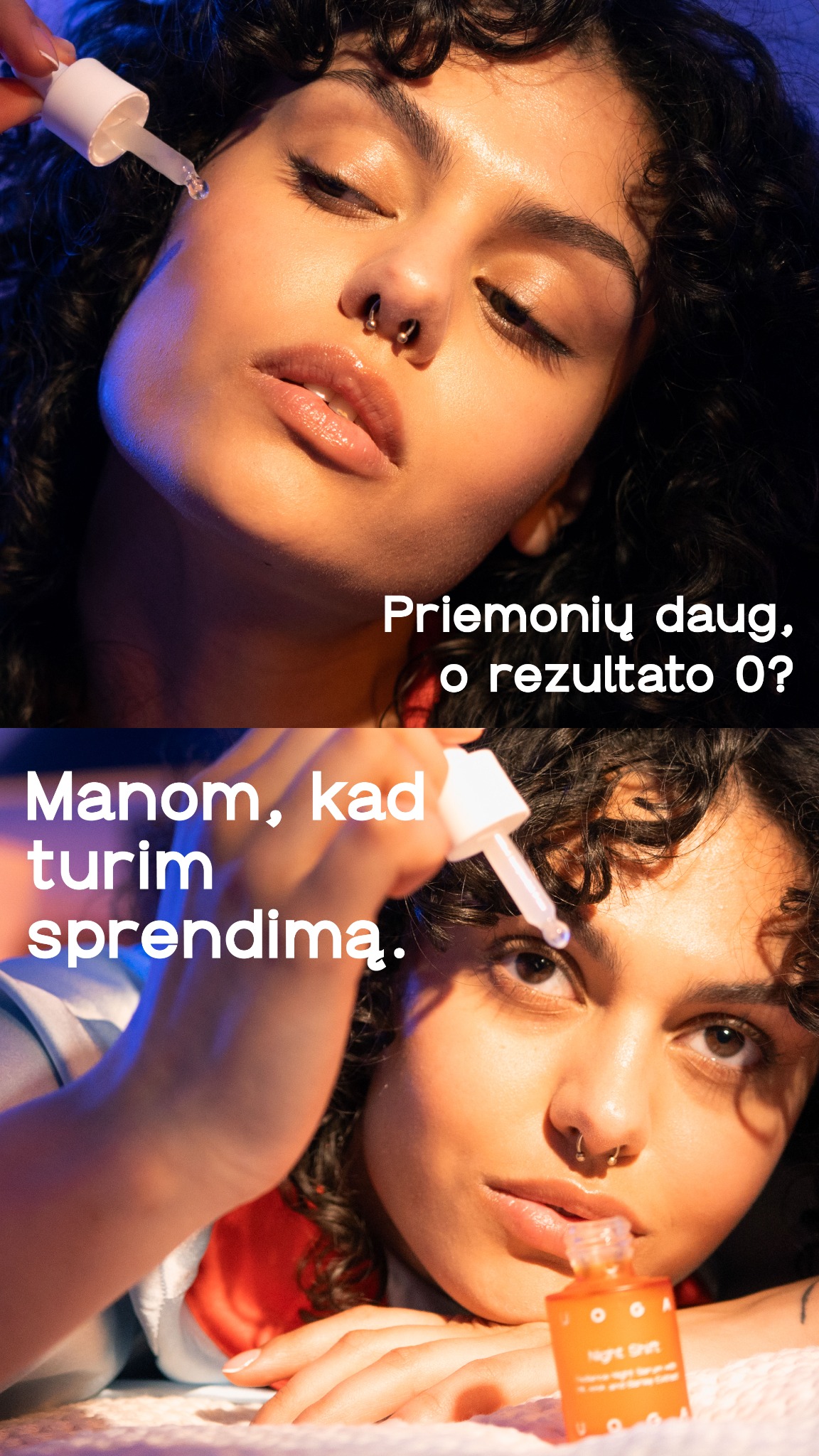 Uoga Uoga Facebook ad: Naktinis serumas, kurio ieškai!
