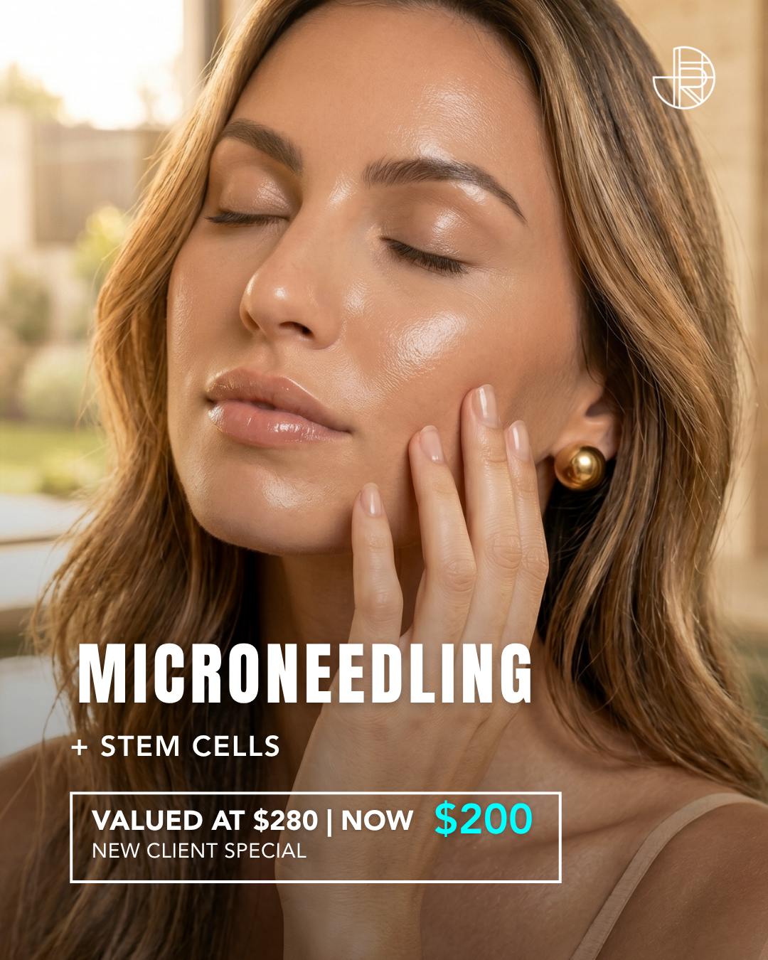 Redefine Studios Las Vegas Facebook ad: Tighten and Smooth Your Face