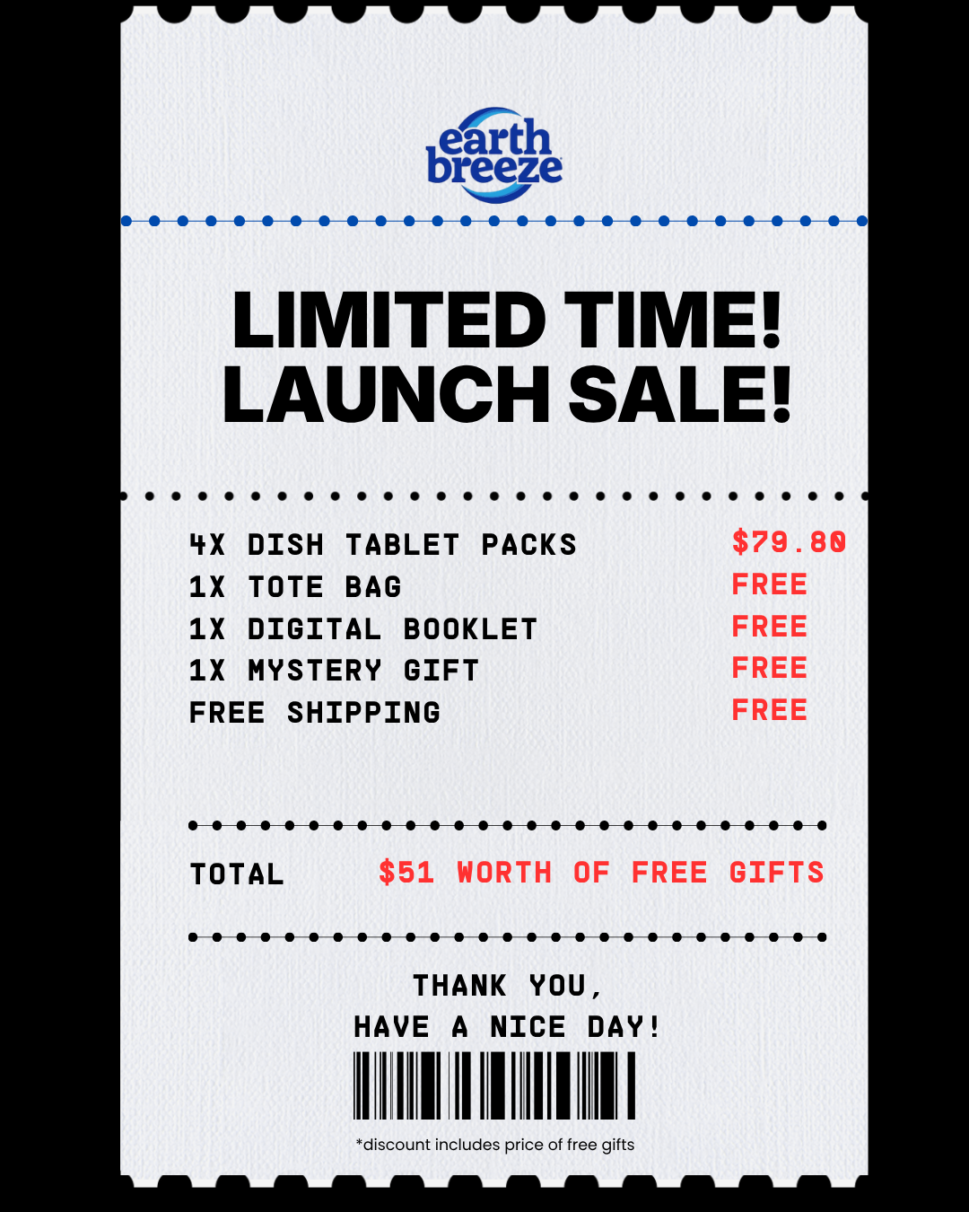 Earth Breeze Facebook ad