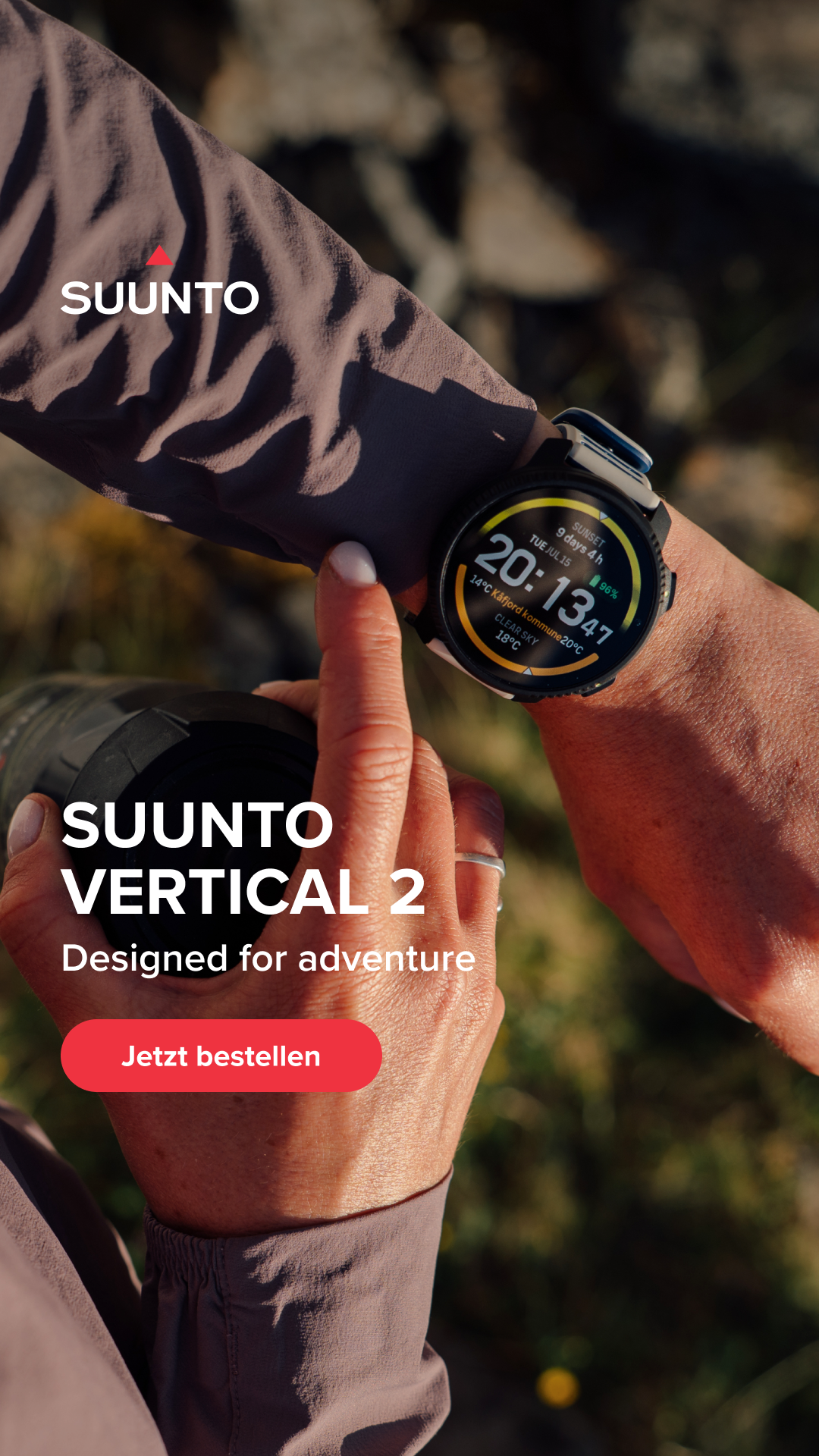 Suunto Facebook ad