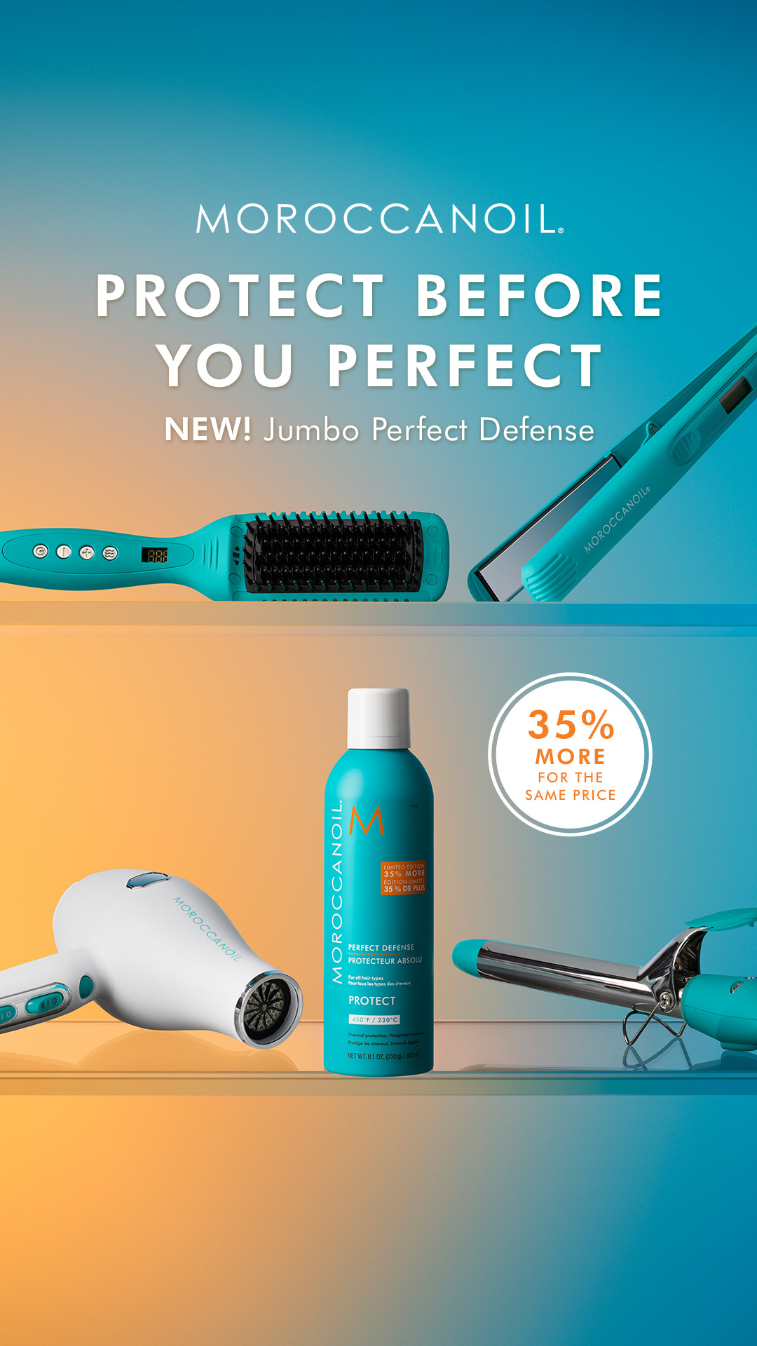 Moroccanoil Facebook ad