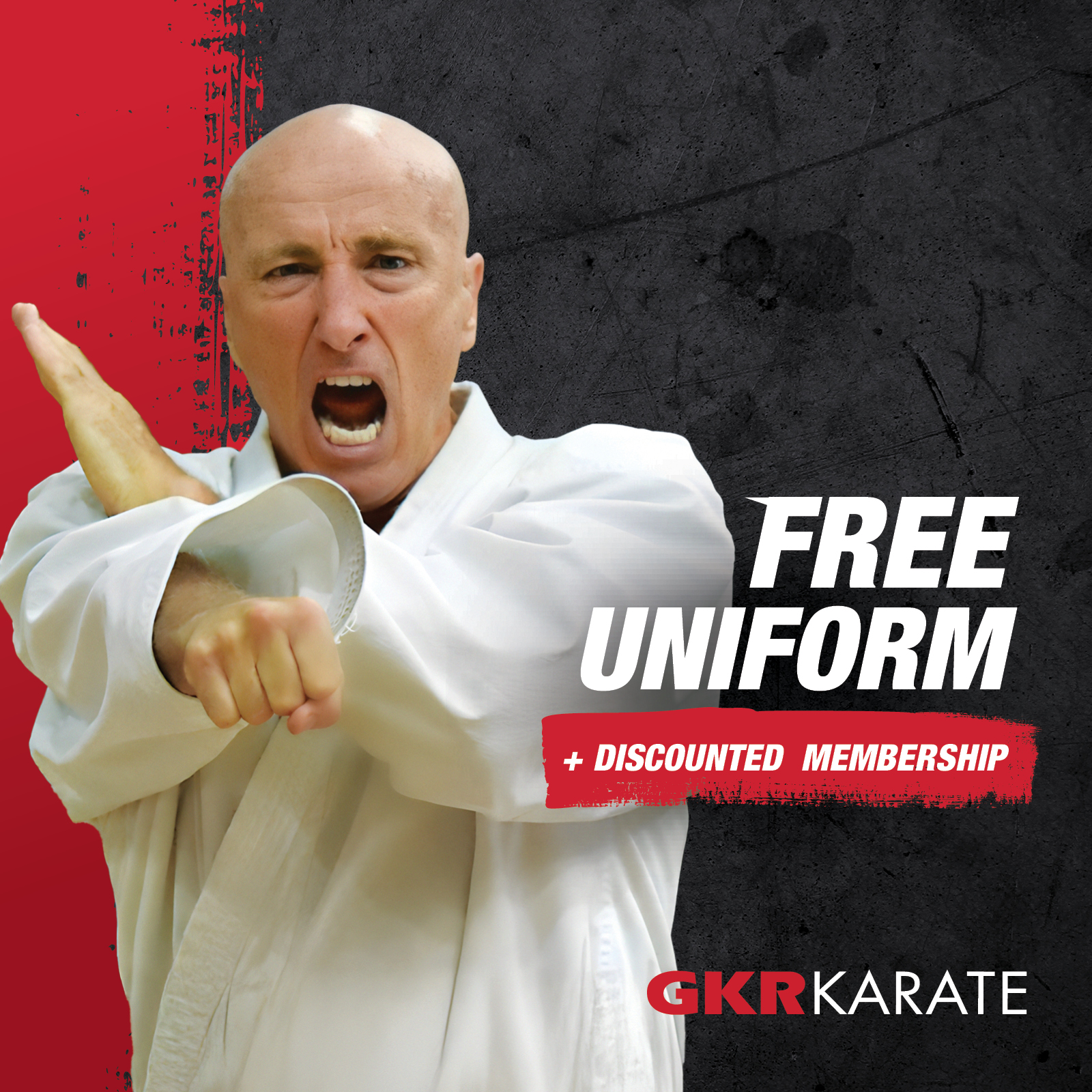 GKR Karate Facebook ad
