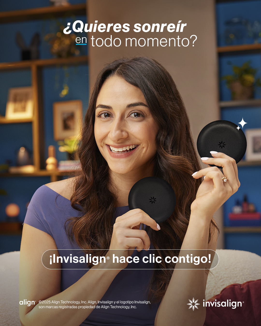 Invisalign - México Facebook ad: Transforma tu sonrisa.