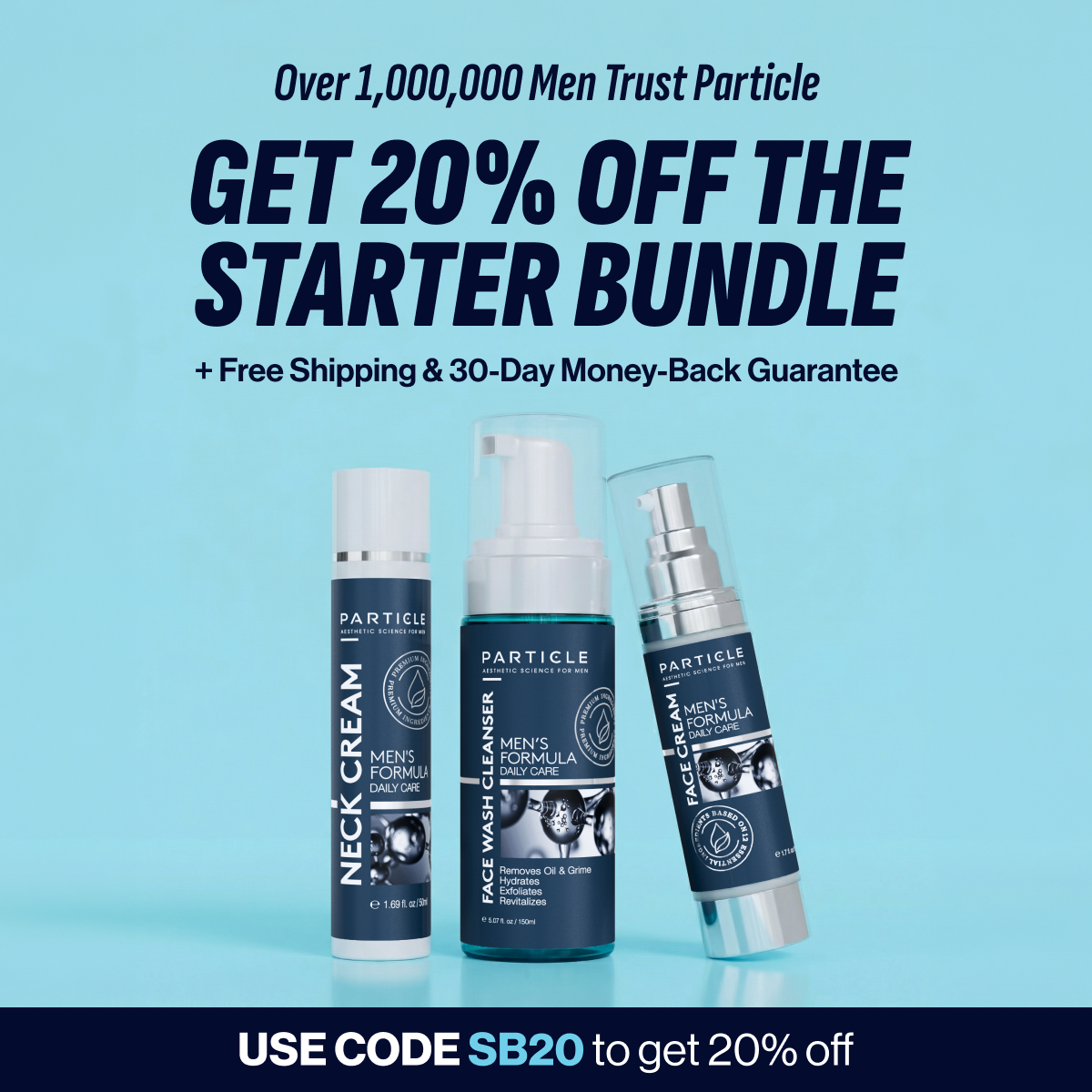 Particle Facebook ad