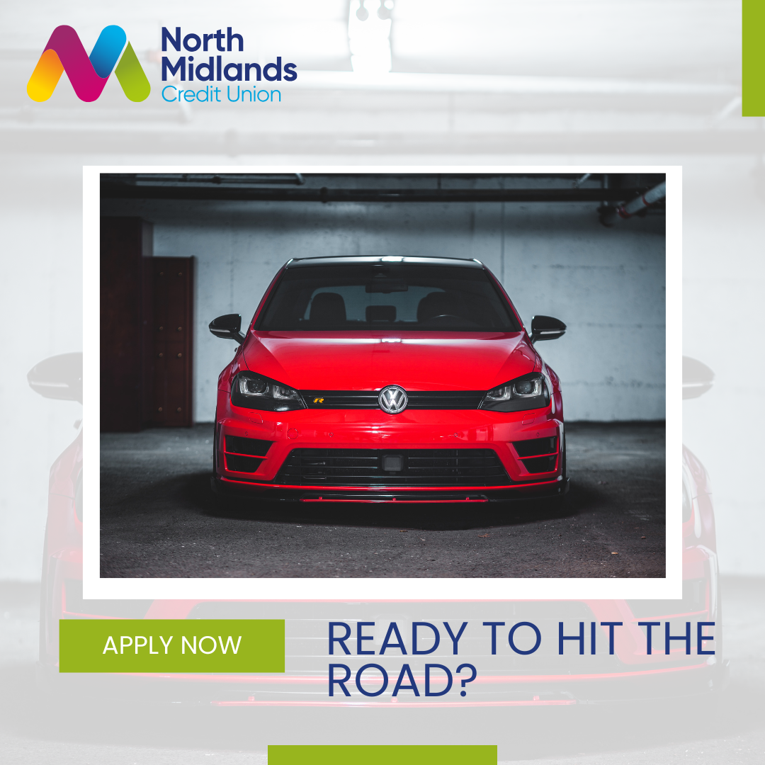 North Midlands Credit Union Facebook ad: Car Loans North Midlands Credit Union