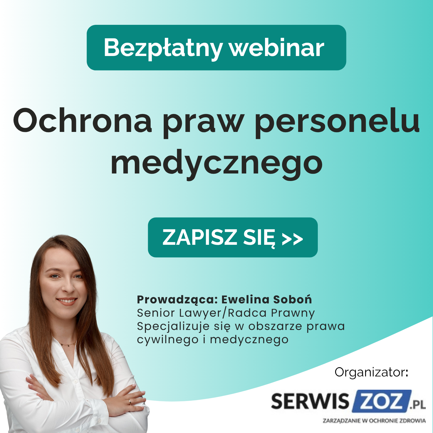 Serwis ZOZ Facebook ad: Zapisz się już dziś! Bezpłatna retransmisja webinaru