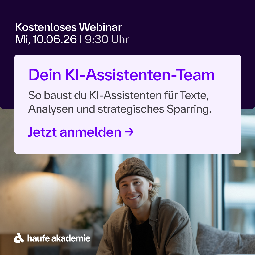 Haufe Akademie Facebook ad