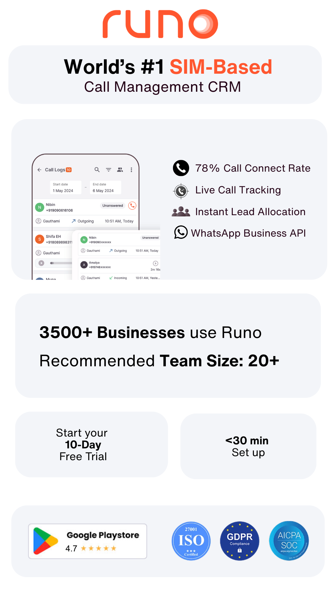 Runo.ai Facebook ad