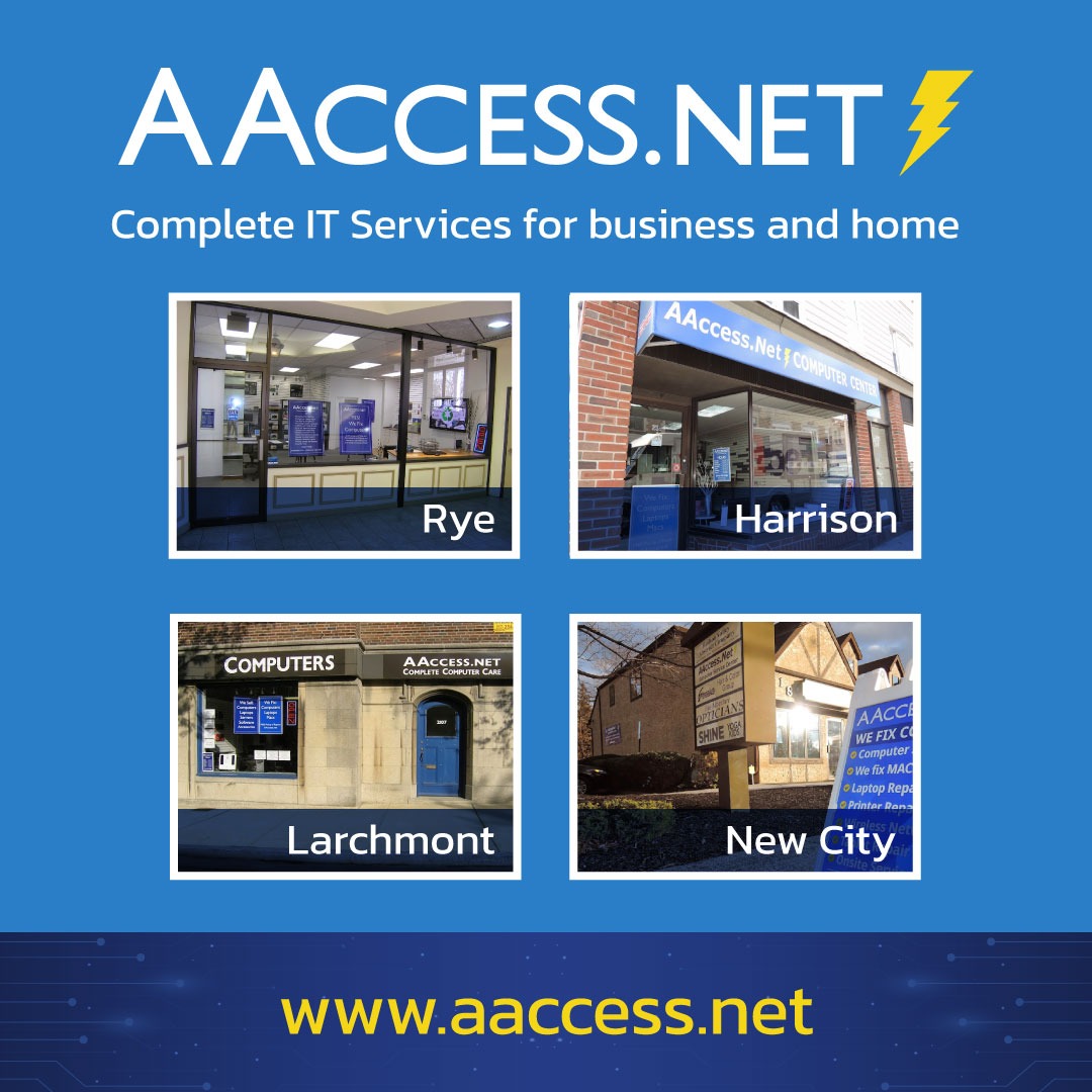 AAccess.net Facebook ad: Call us for LOCAL tech help