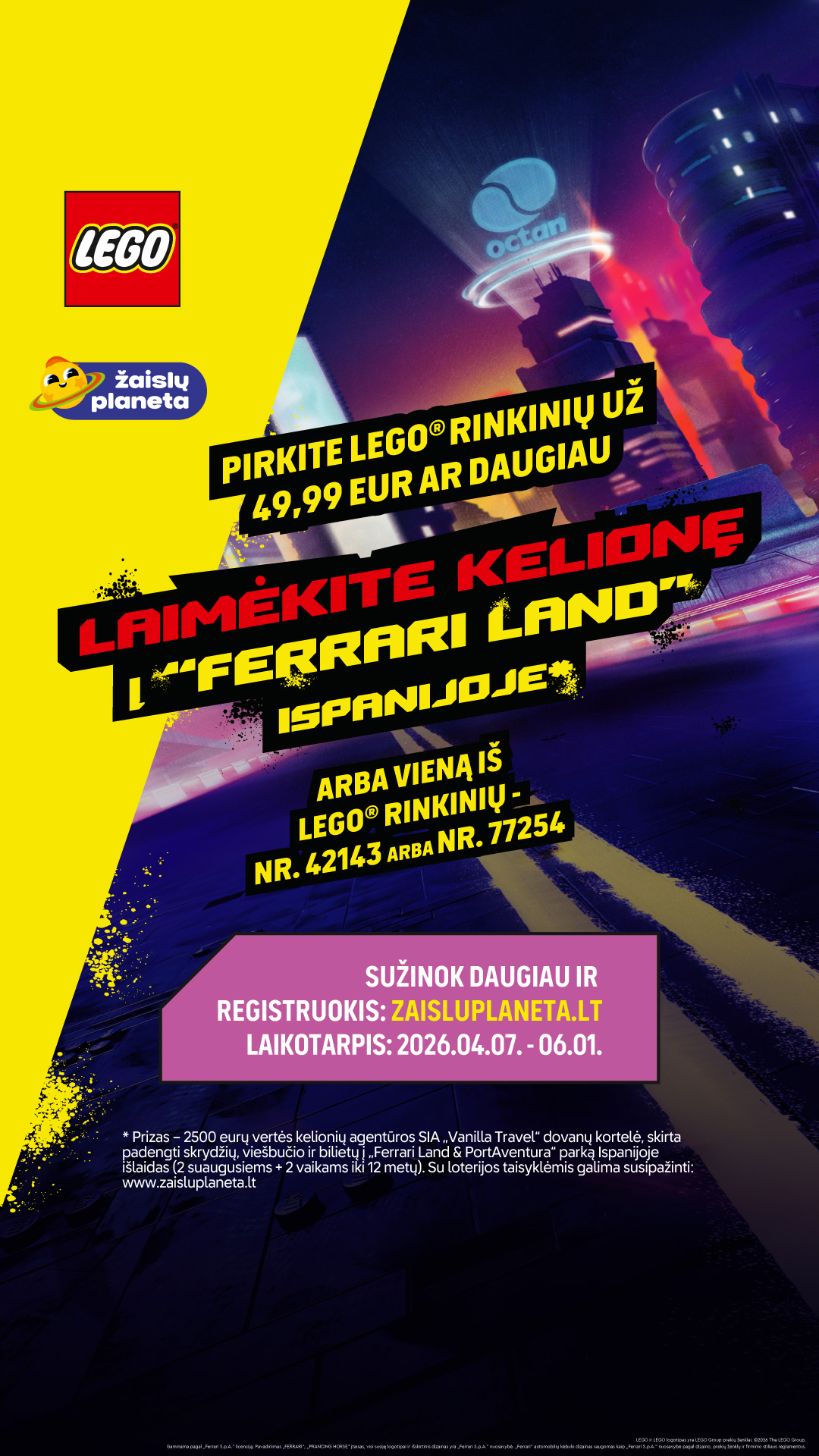 Žaislų Planeta Lietuva Facebook ad