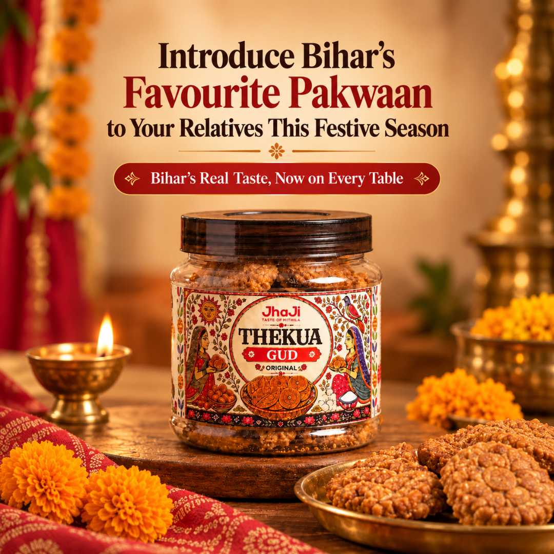 JhaJi Store Facebook ad: Bihar's Favourite Pakwaan, Now Here