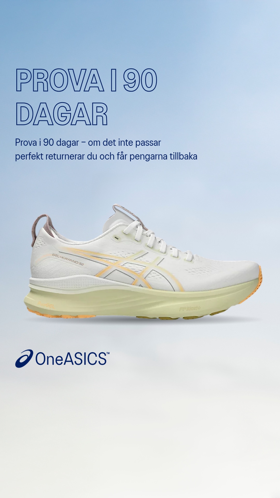 ASICS Facebook ad