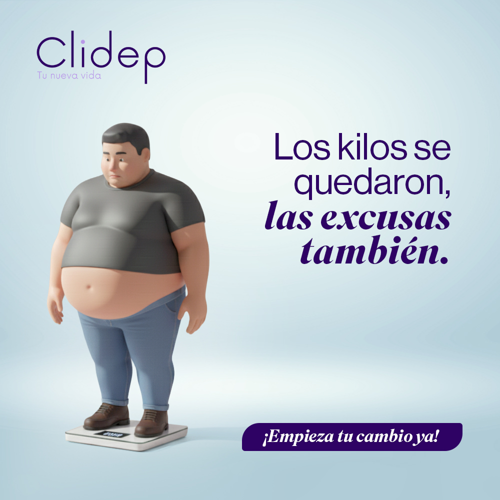 Clidep Facebook ad: Baja de peso sin sufrimiento